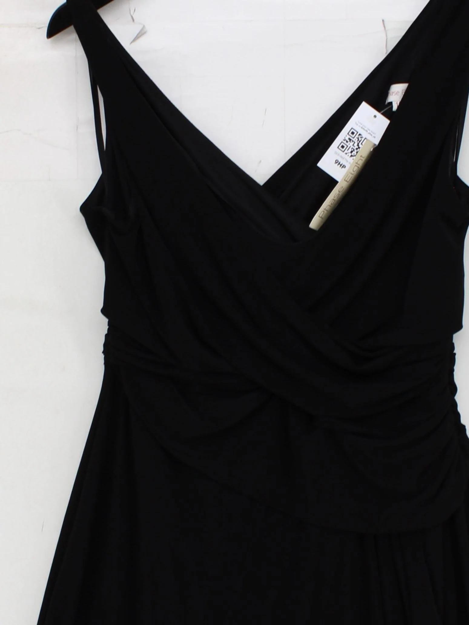 Phase Eight Wrap Midi Dress UK16 in Black - Image 3