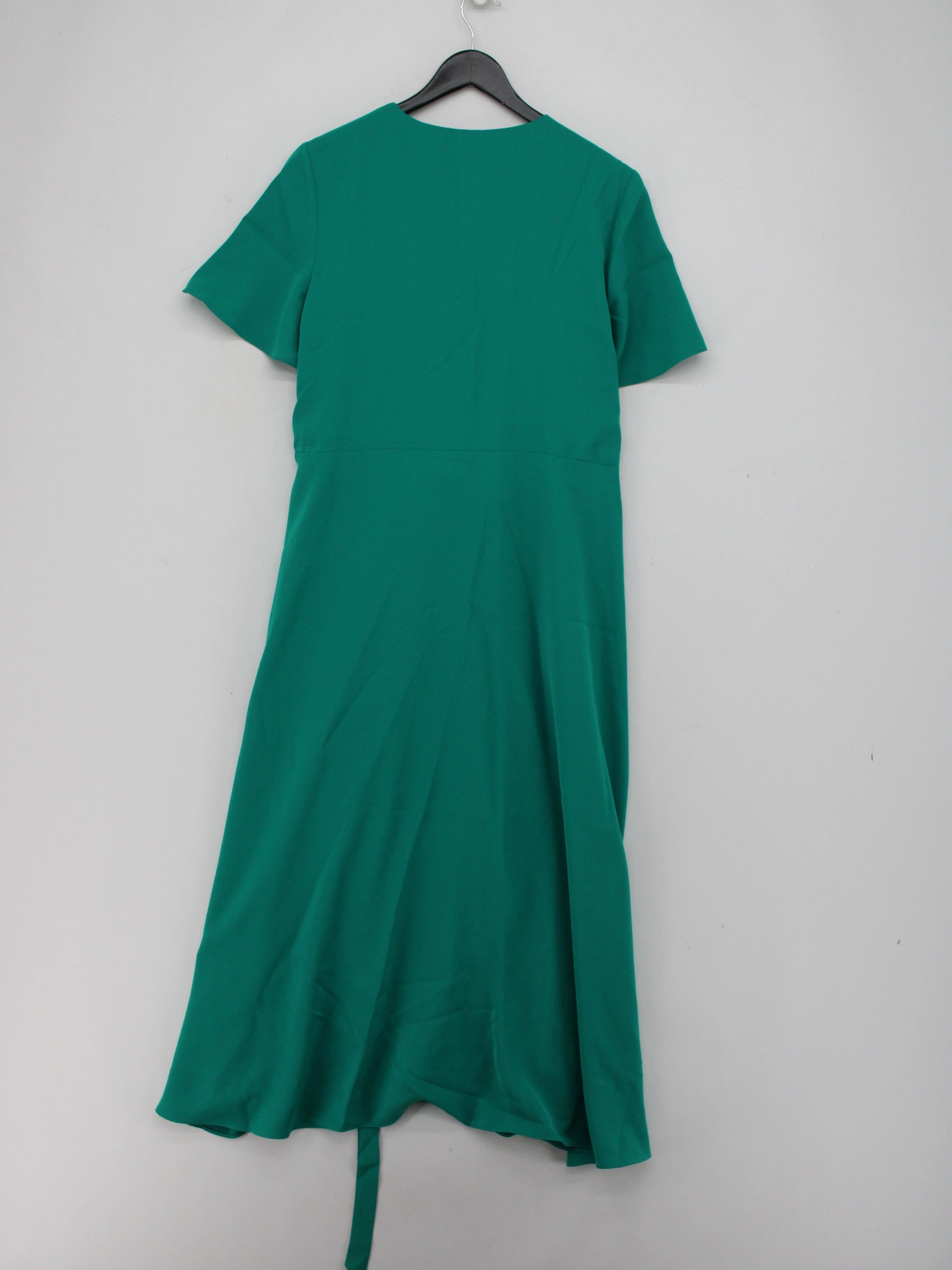 Phase Eight Wrap Midi Dress UK18 in Green - Image 2