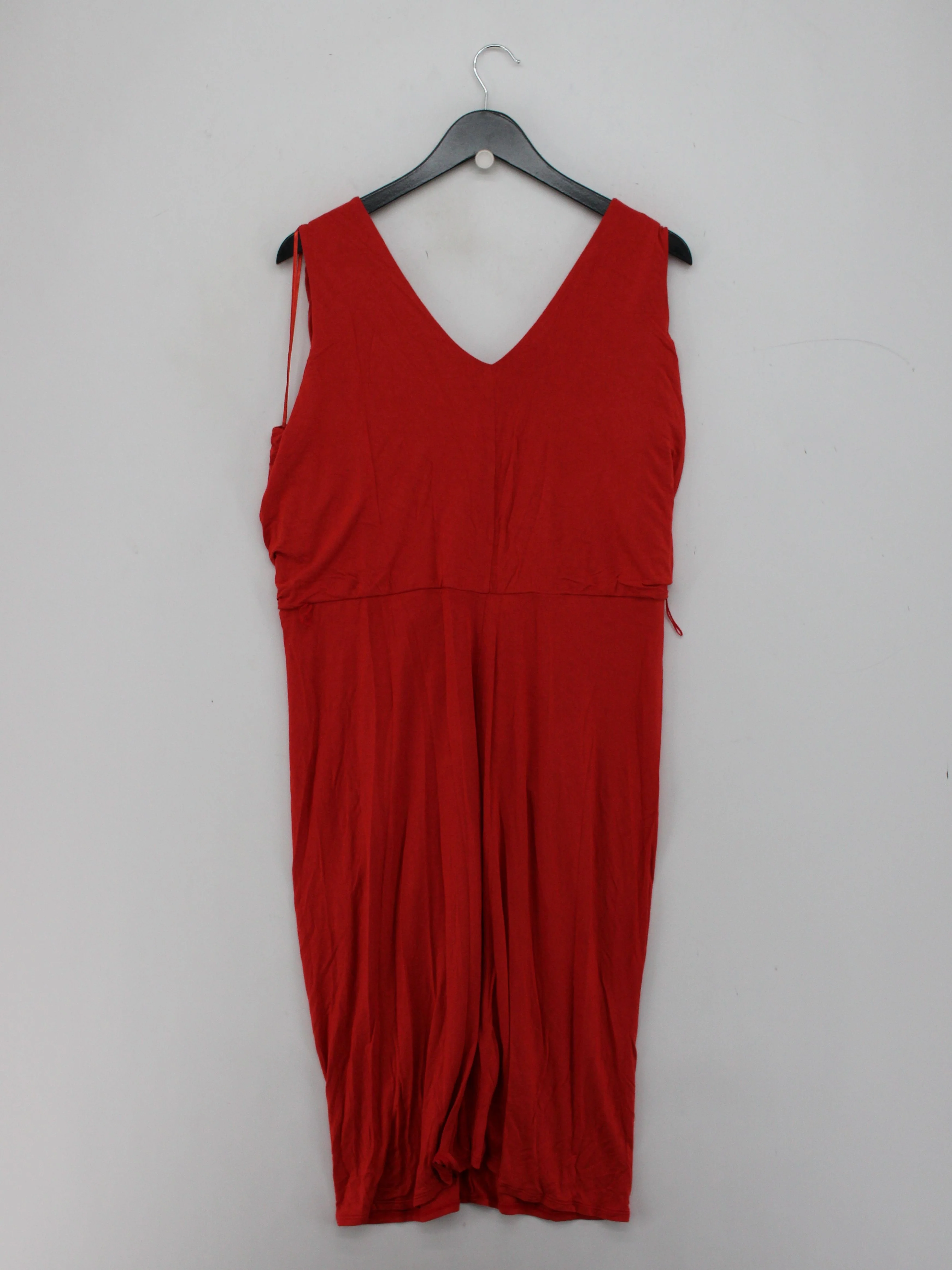 Phase Eight Wrap Midi Dress UK18 in Red - Image 2