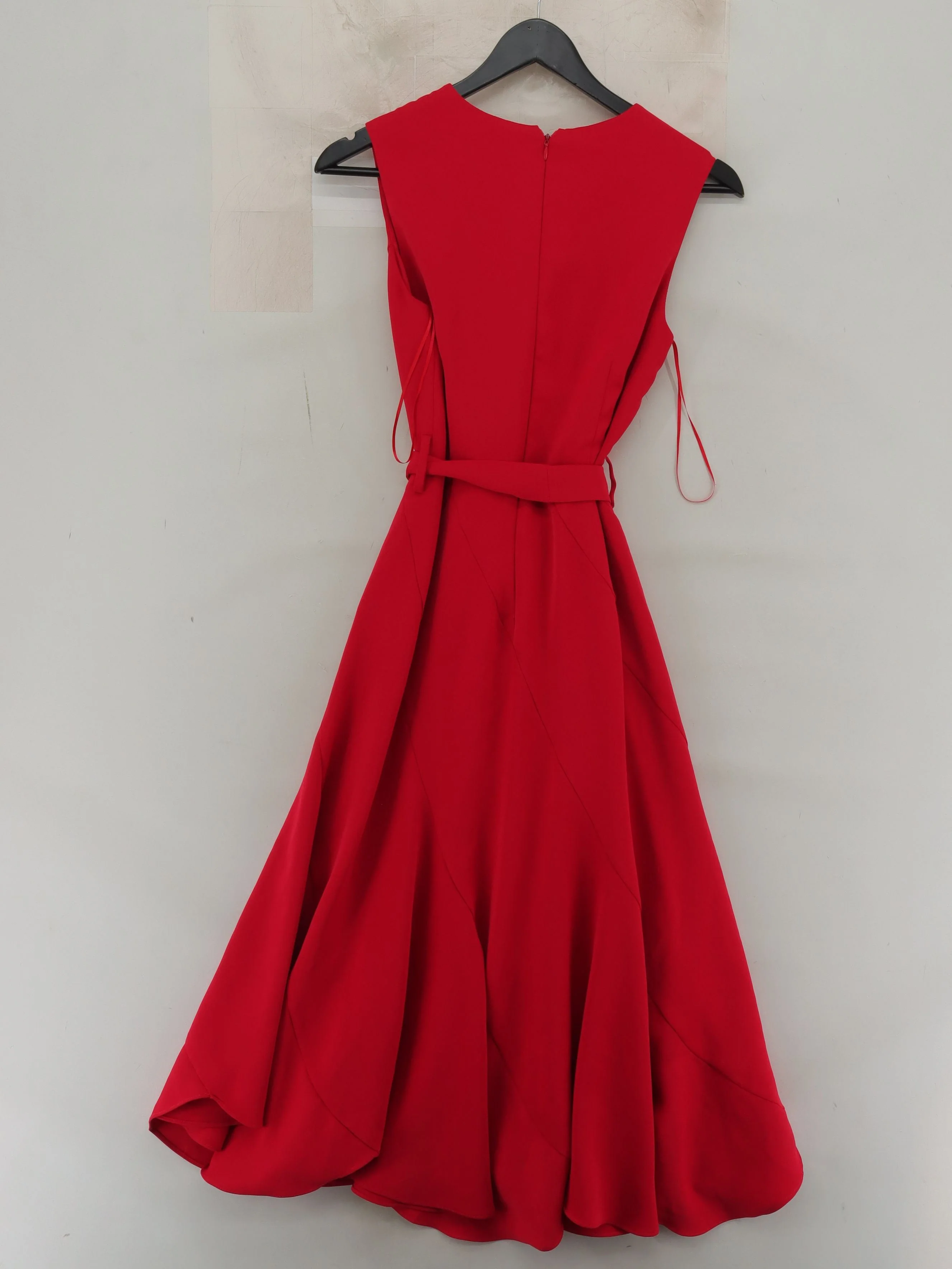 Phase Eight Wrap Midi Dress UK8 in Red - Image 2