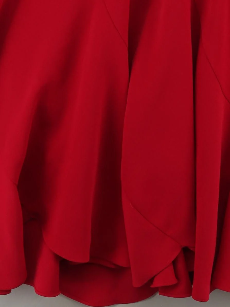 Phase Eight Wrap Midi Dress UK8 in Red - Image 4