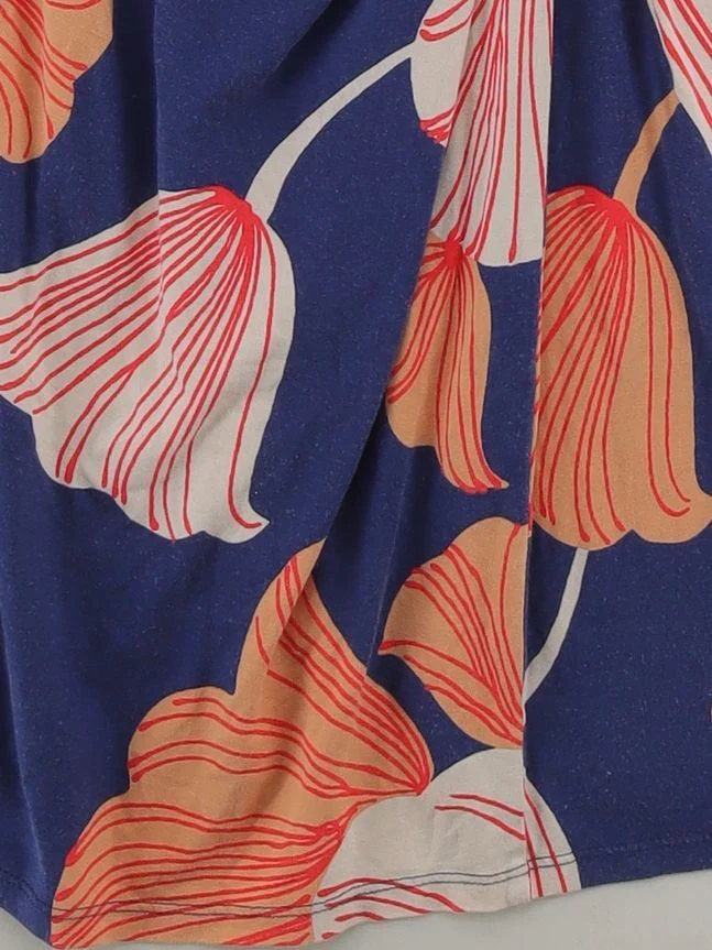 Phase Eight Wrap Mini Dress UK12 in Blue - Image 4