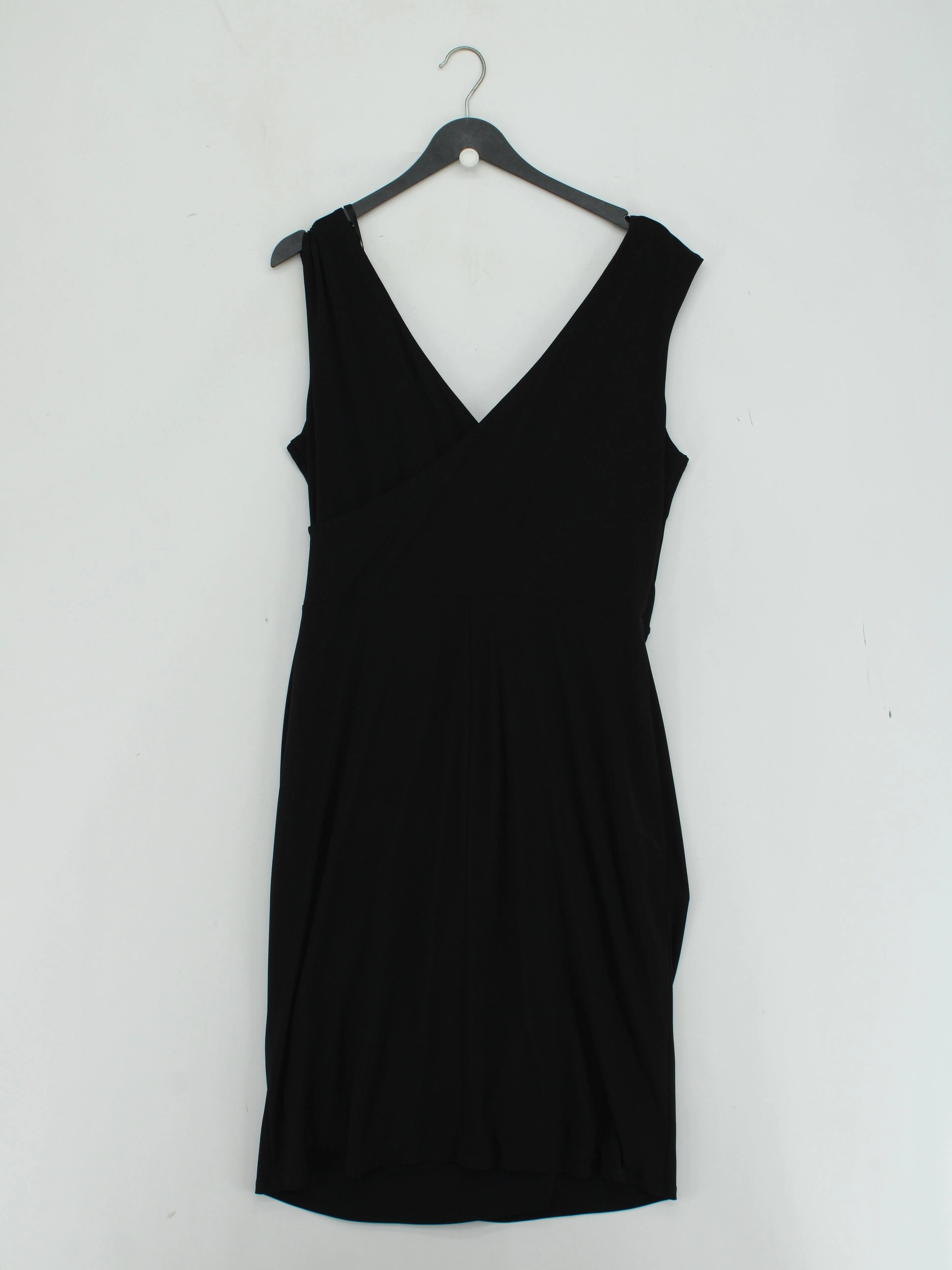 Phase Eight Wrap Mini Dress UK14 in Black - Image 2
