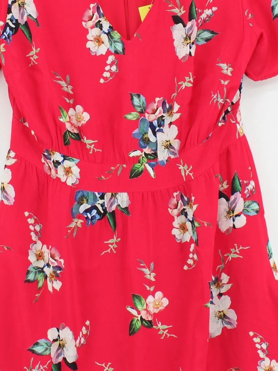 Phase Eight Wrap Mini Dress UK16 in Red - Image 3