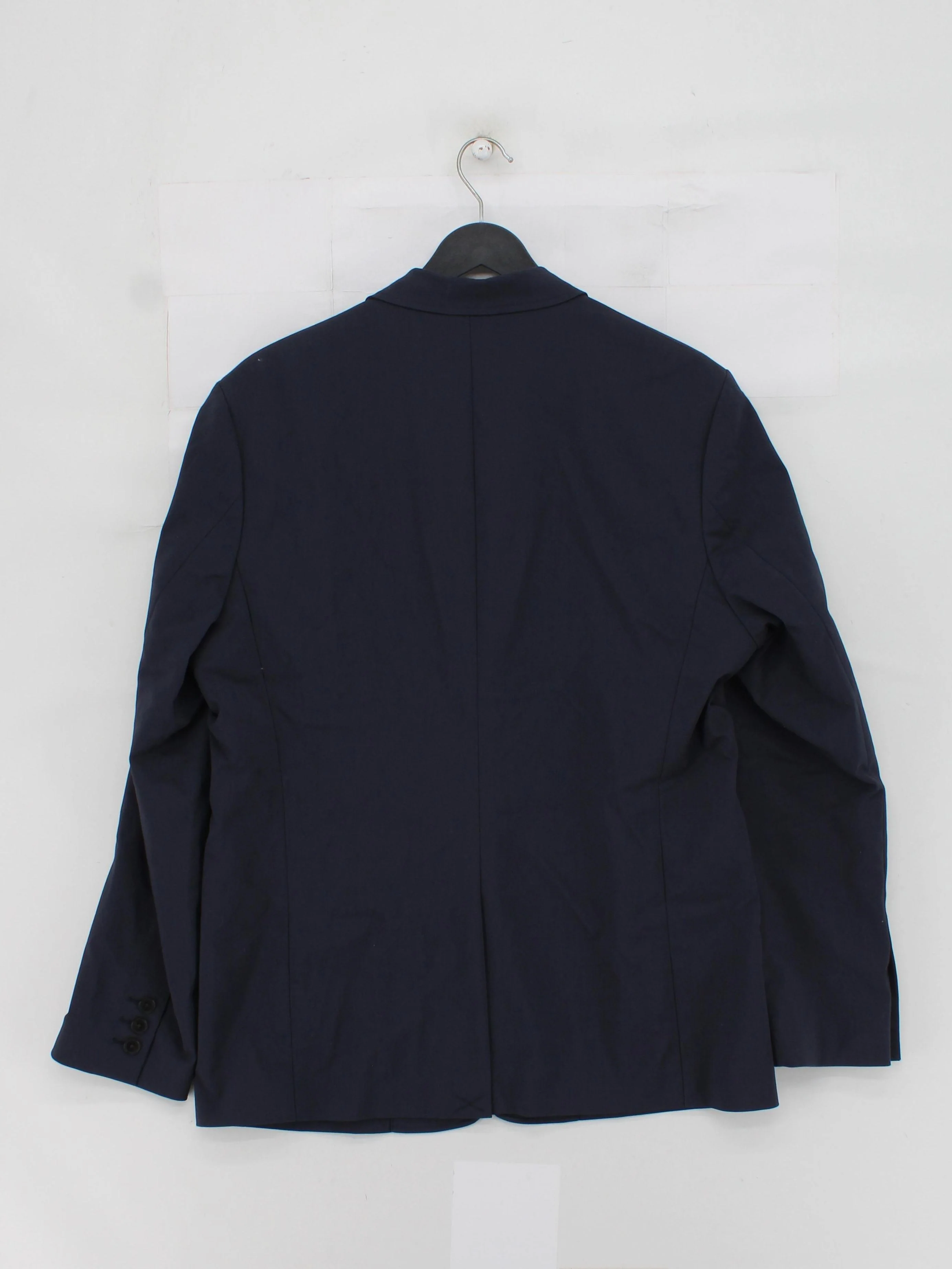 Phillip Lim Men's Blazer M Blue Cotton with Nylon, Spandex Overcoat - Image 2