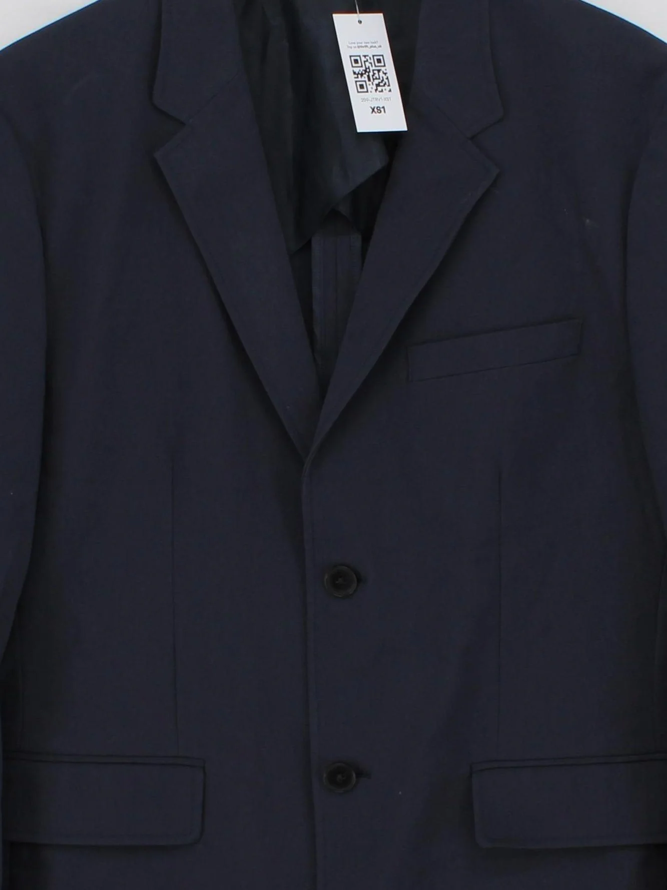 Phillip Lim Men's Blazer M Blue Cotton with Nylon, Spandex Overcoat - Image 3