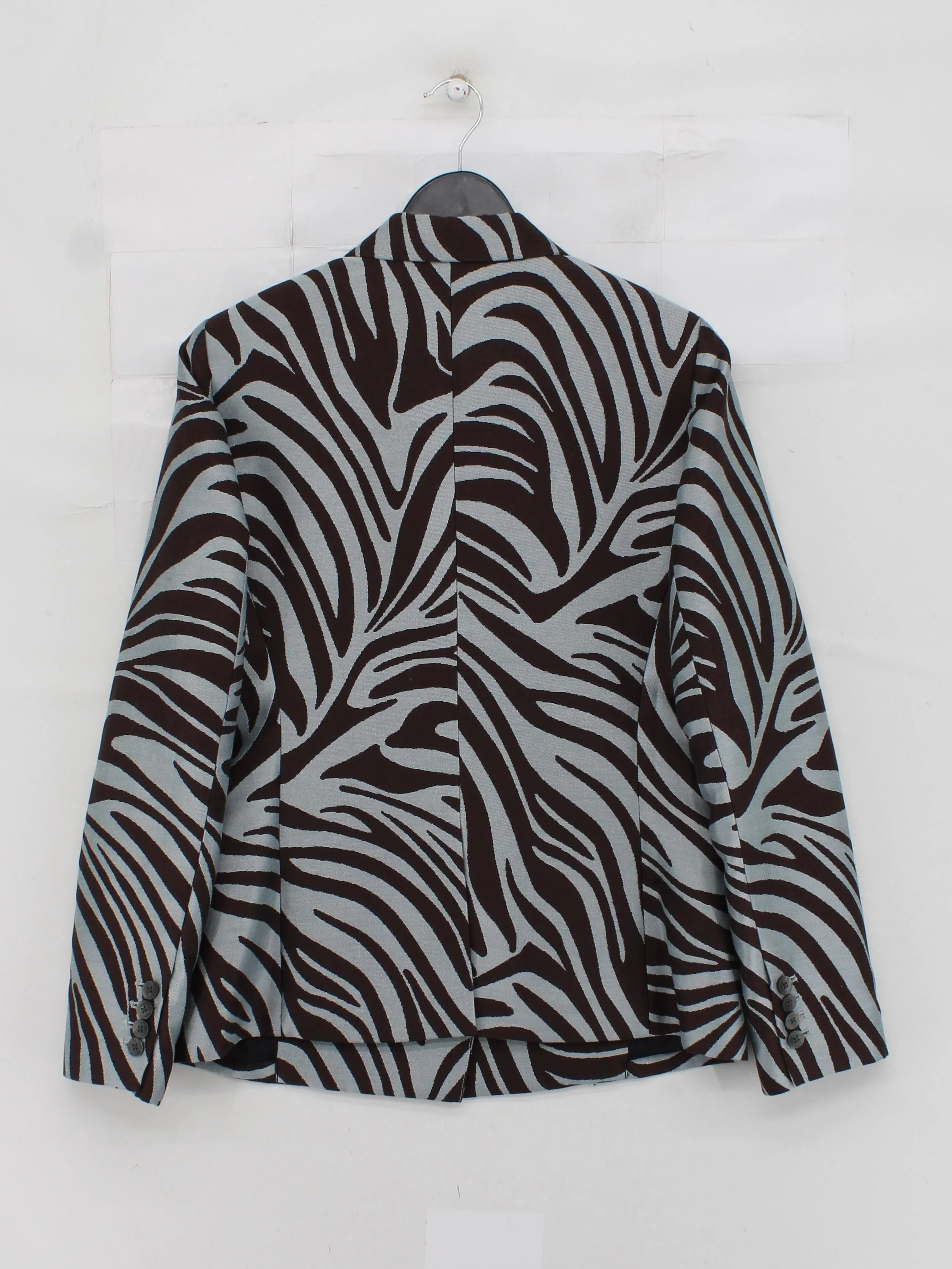 Phillip Lim Women's Blazer UK 10 Multi Cotton with Polyester, Viscose Overcoat - Image 2