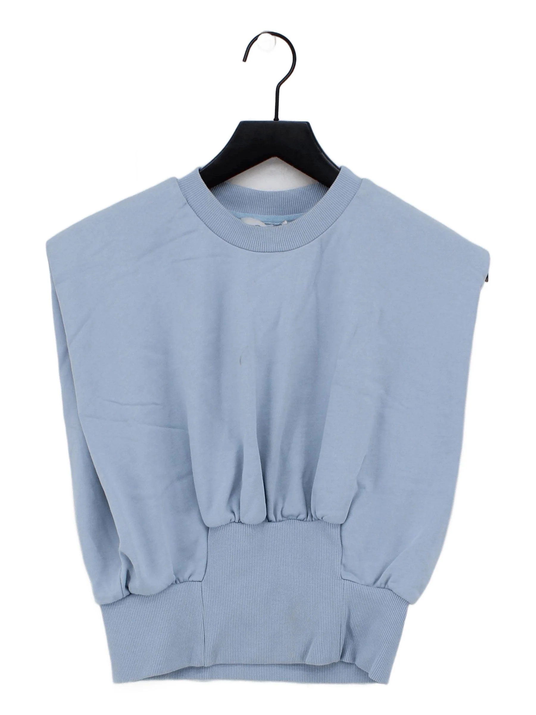 Phillip Lim Women's Hoodie S Blue 100% Cotton Pullover