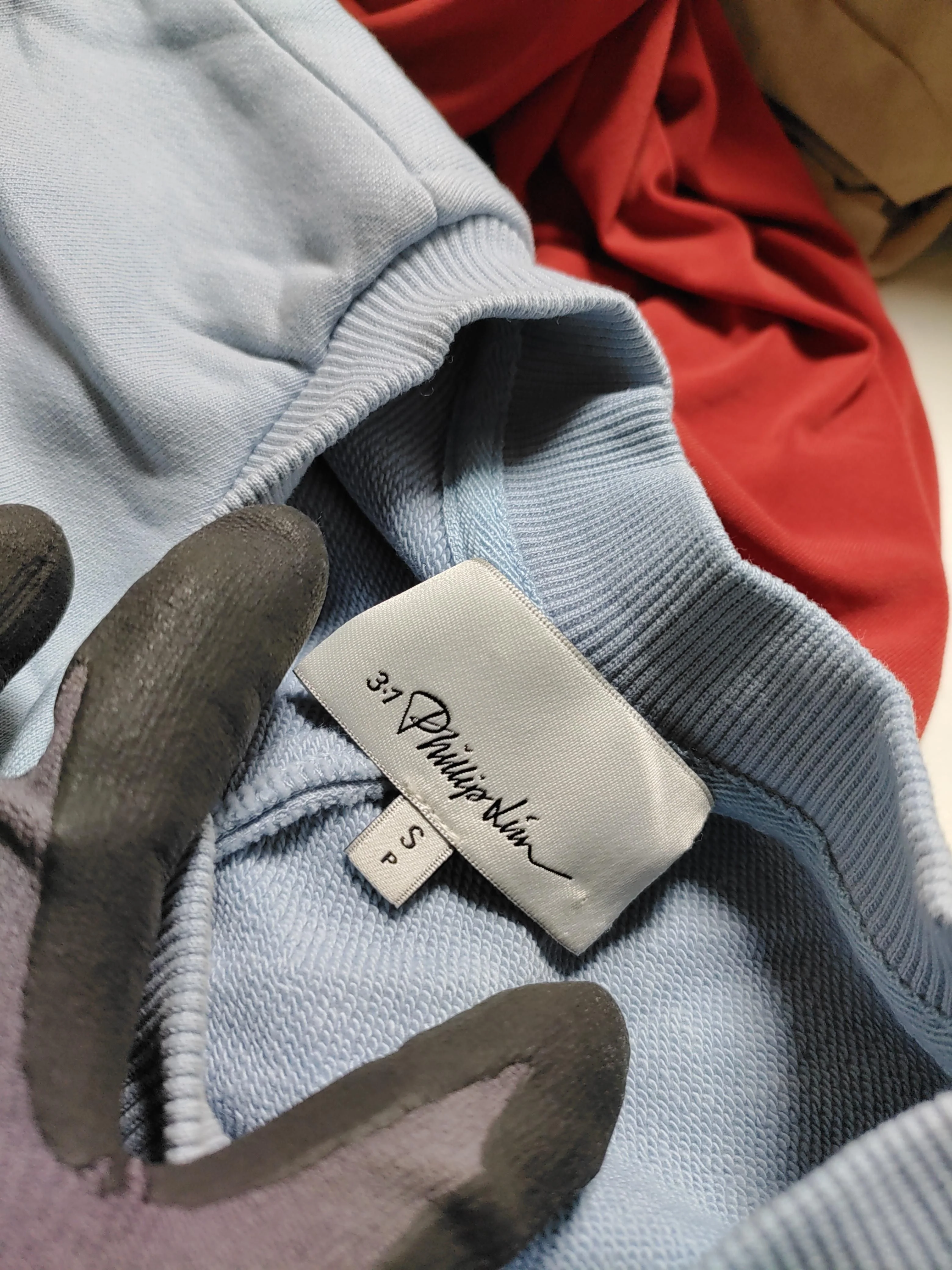 Phillip Lim Women's Hoodie S Blue 100% Cotton Pullover - Image 6