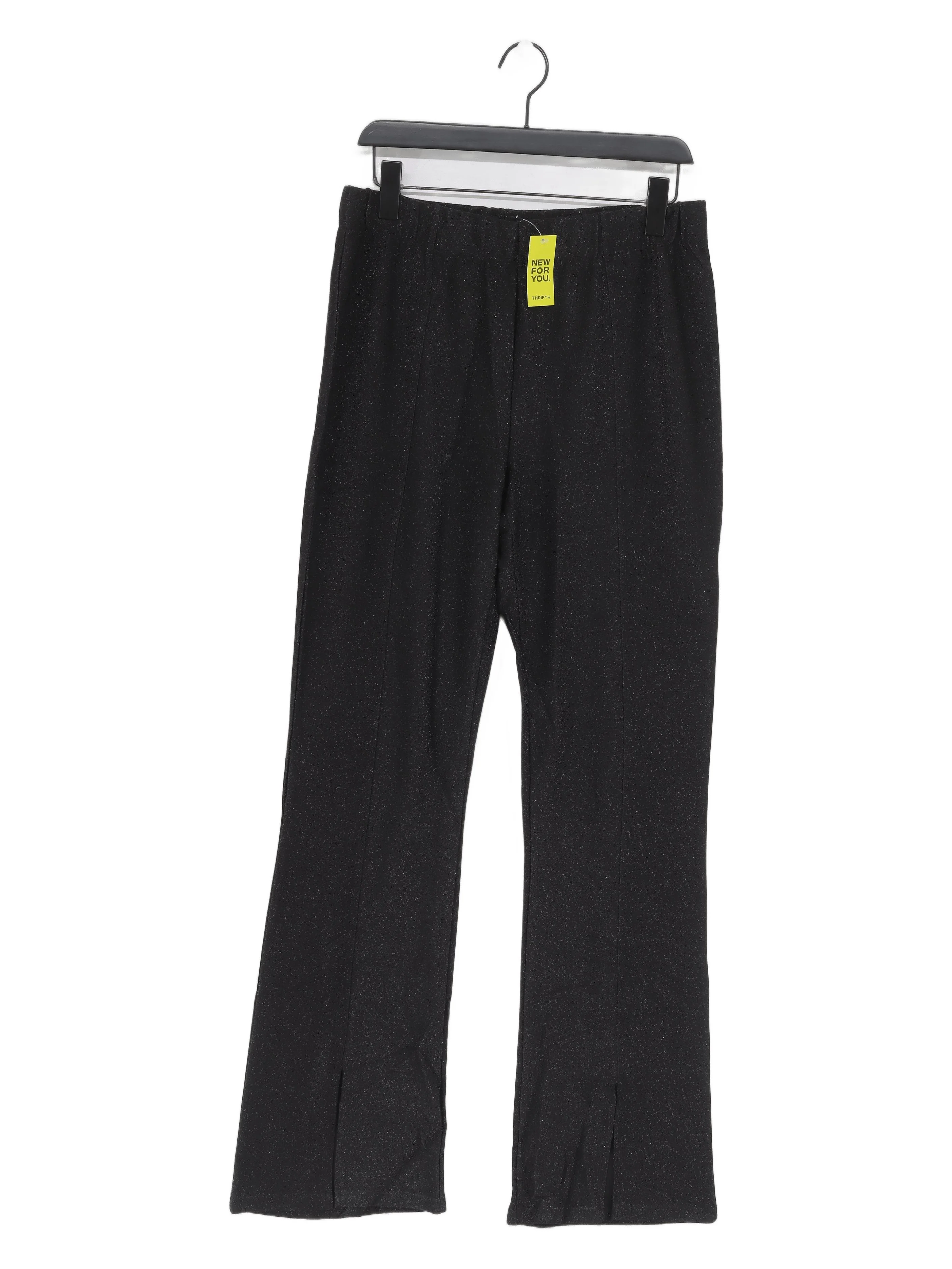 Pieces Women's Trousers S Black Polyester New with tags