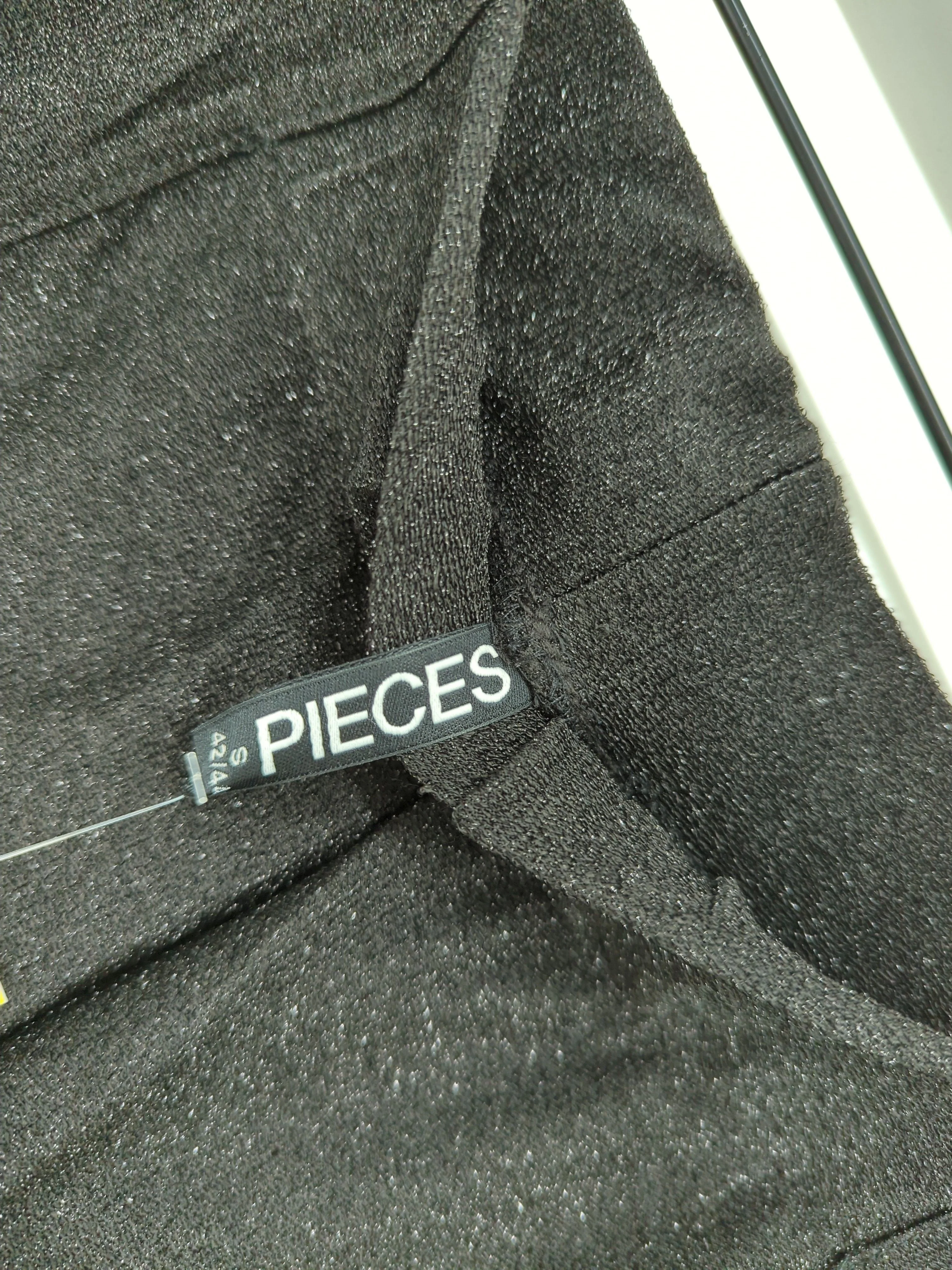Pieces Women's Trousers S Black Polyester New with tags - Image 5