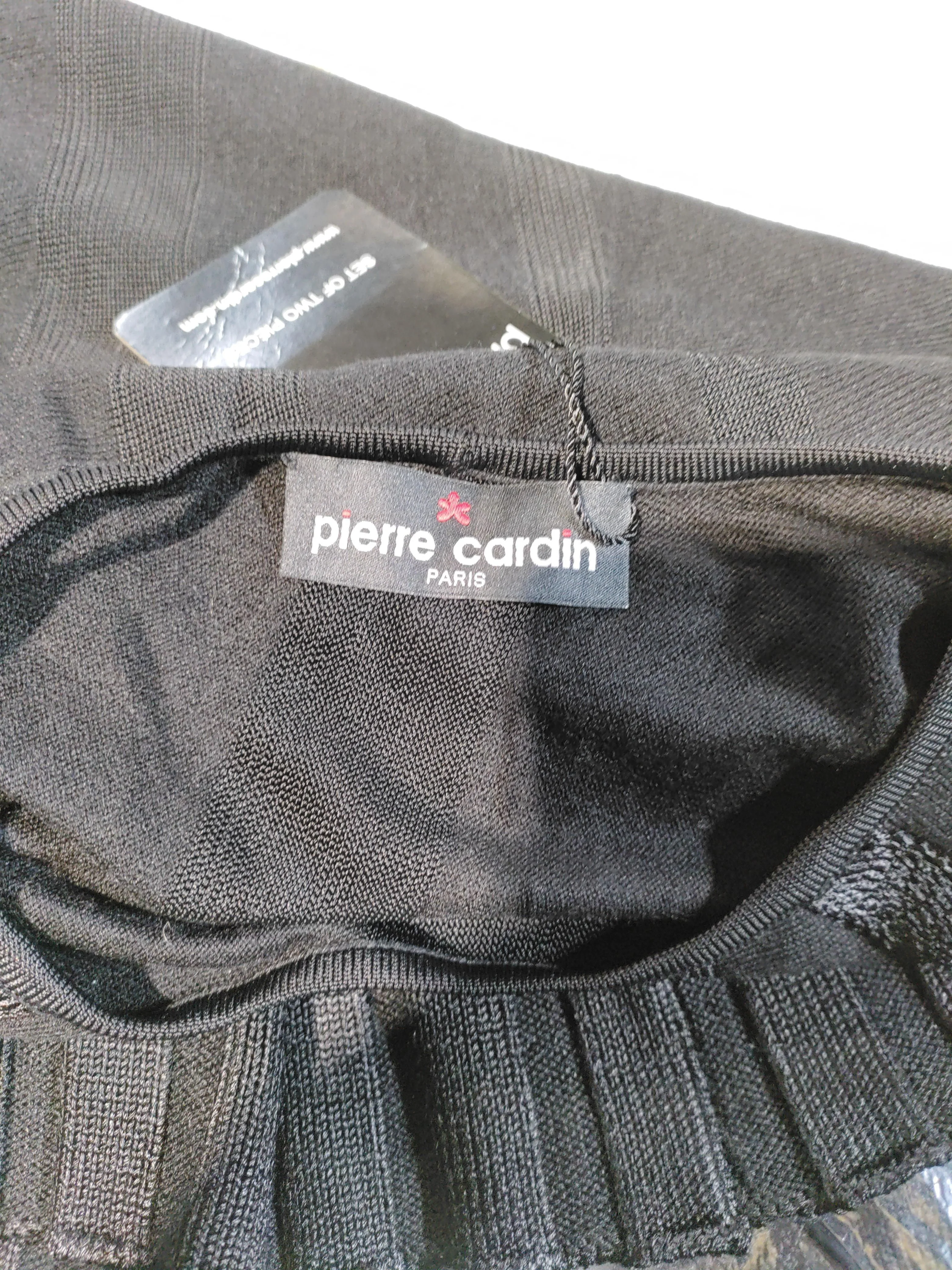 Pierre Cardin A-Line Midi Dress in Black - Image 5