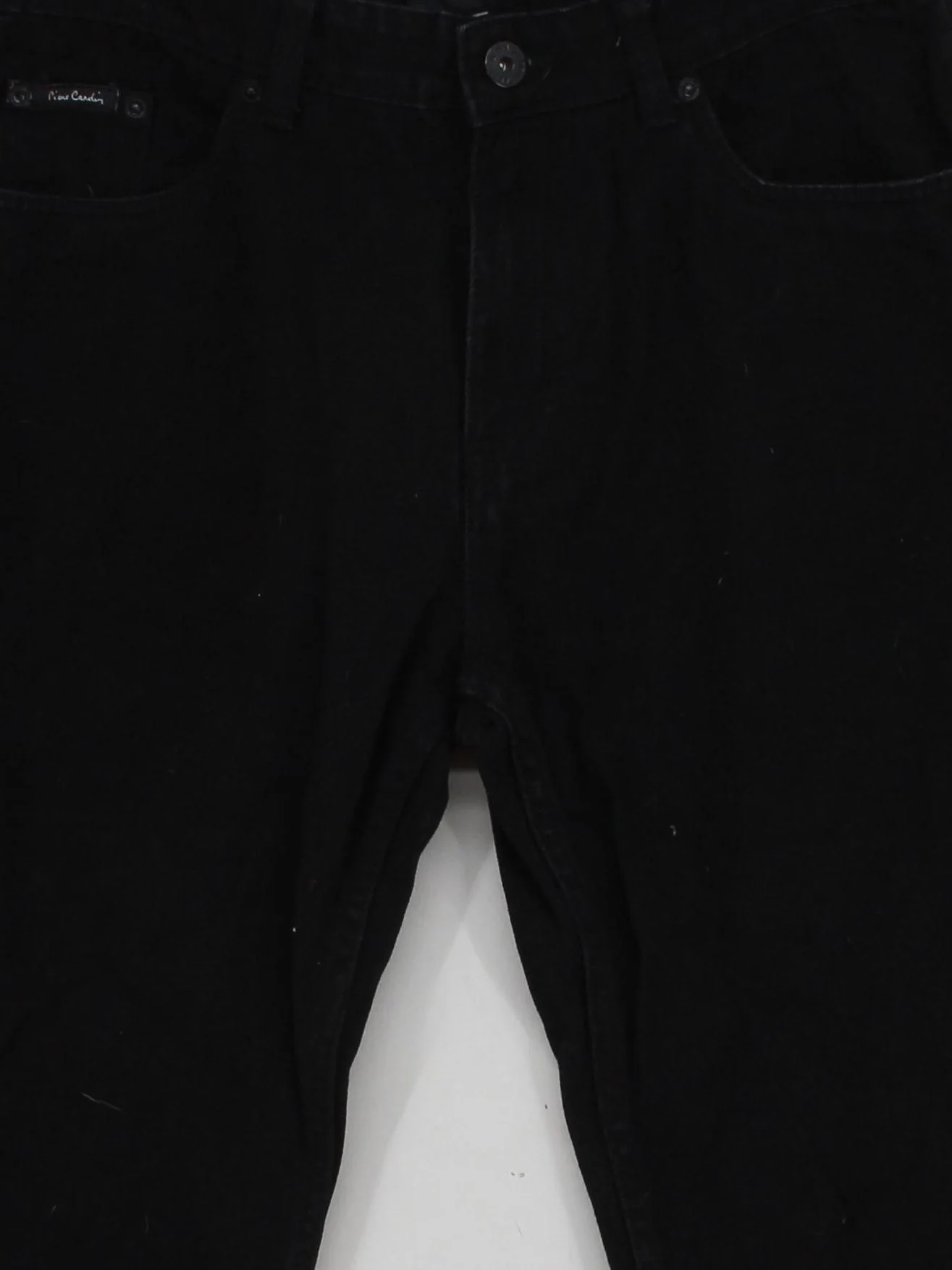 Pierre Cardin Men's Jeans W 34 in Black 100% Cotton Straight - Image 3