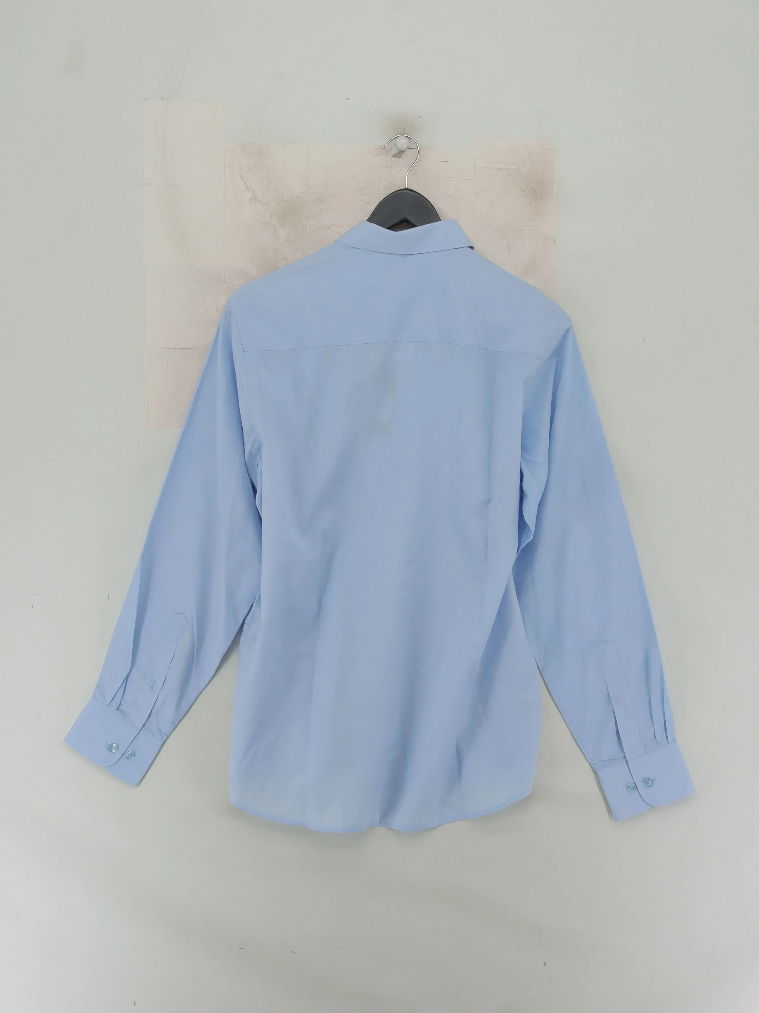 Pierre Cardin Men's Shirt M Blue Polyester with Cotton Basic New with tags - Image 2