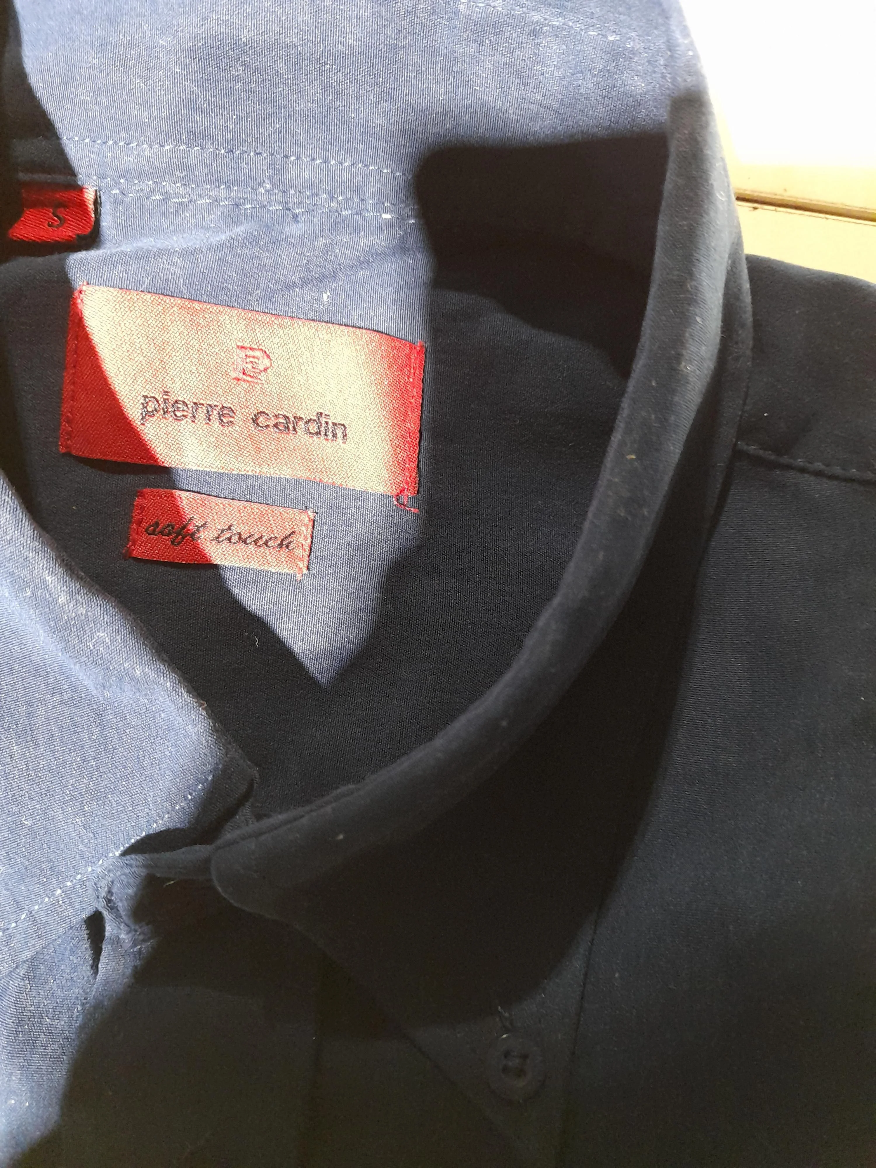Pierre Cardin Men's Shirt S Blue 100% Polyester Basic - Image 5