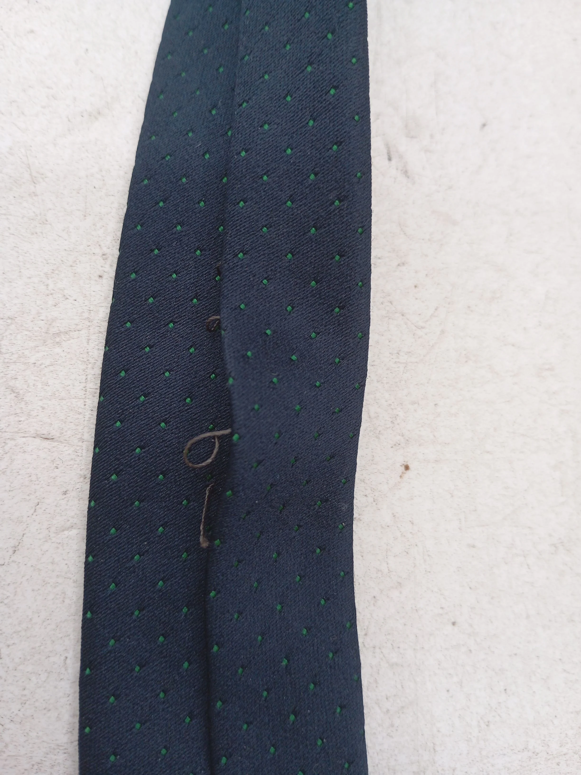 Pierre Cardin Men's Tie Blue Polkadot 100% Polyester - Image 6