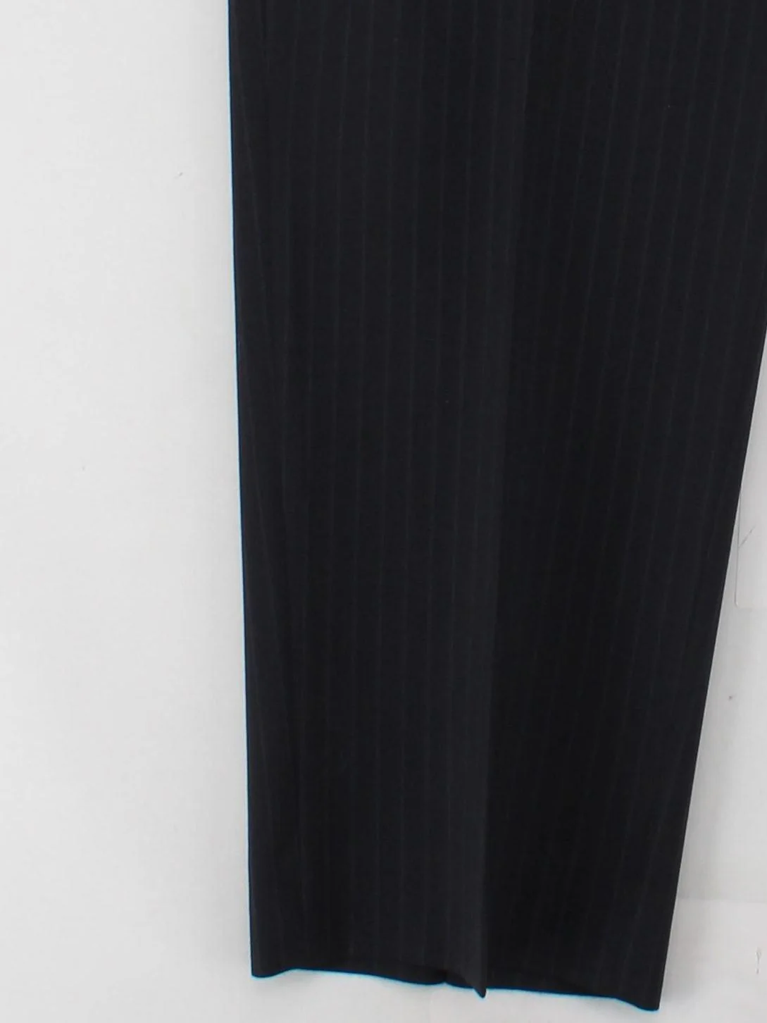 Pierre Cardin Men's Two Piece Suit Chest: 44 in Black Wool - Image 4