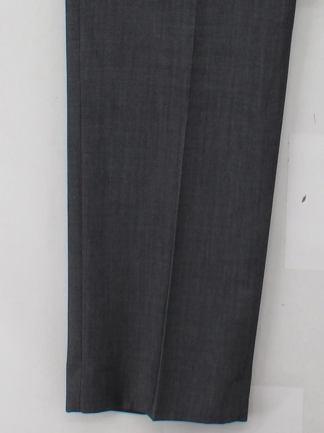 Pierre Cardin Men's Two Piece Suit Chest: 44 in Grey Polyester with Wool 2 Piece - Image 4