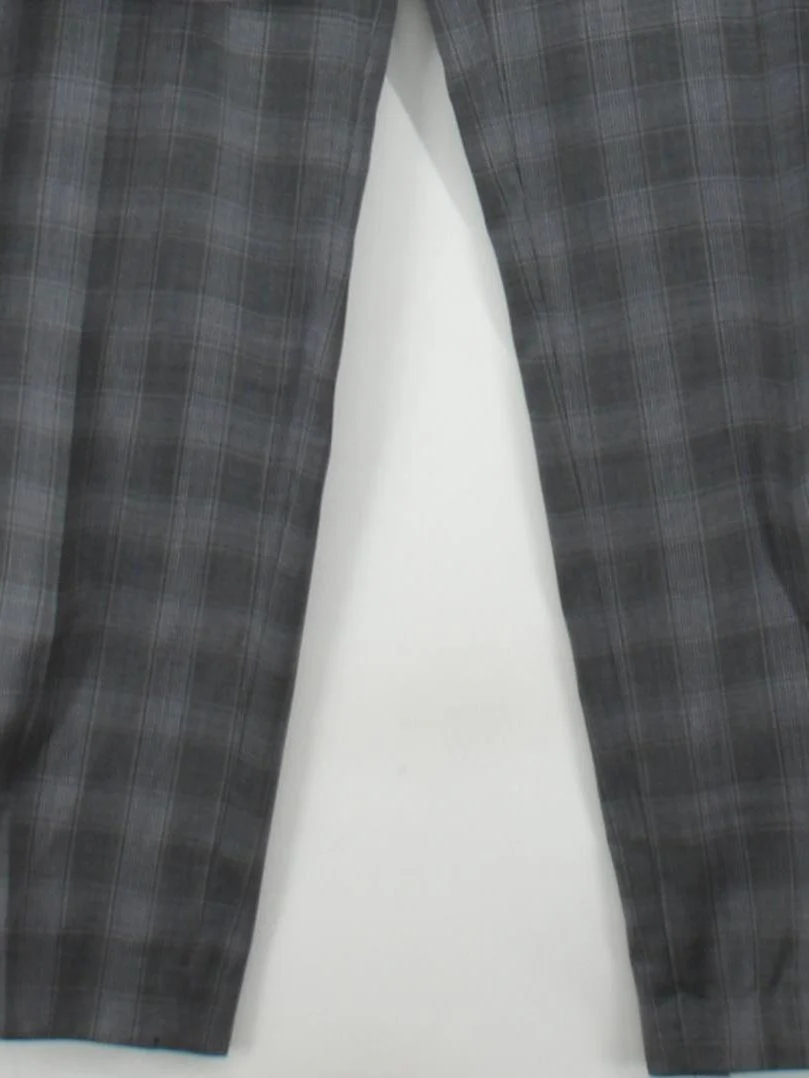 Pierre Cardin Men's Two Piece Suit Chest: 48 in Grey 100% Wool 2 Piece - Image 4