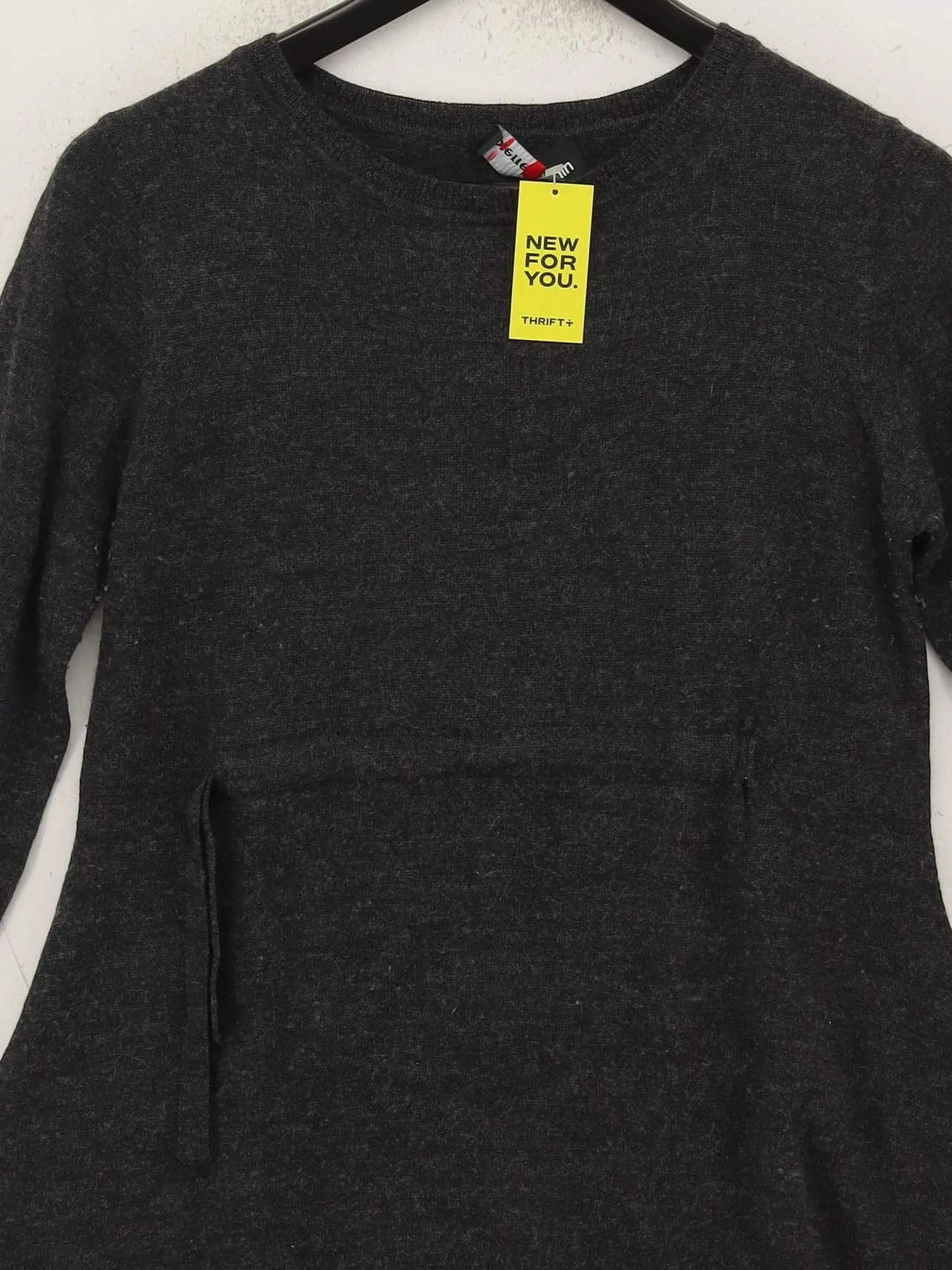 Pierre Cardin Women's Jumper S Grey Wool with Acrylic Round Neck Pullover - Image 3