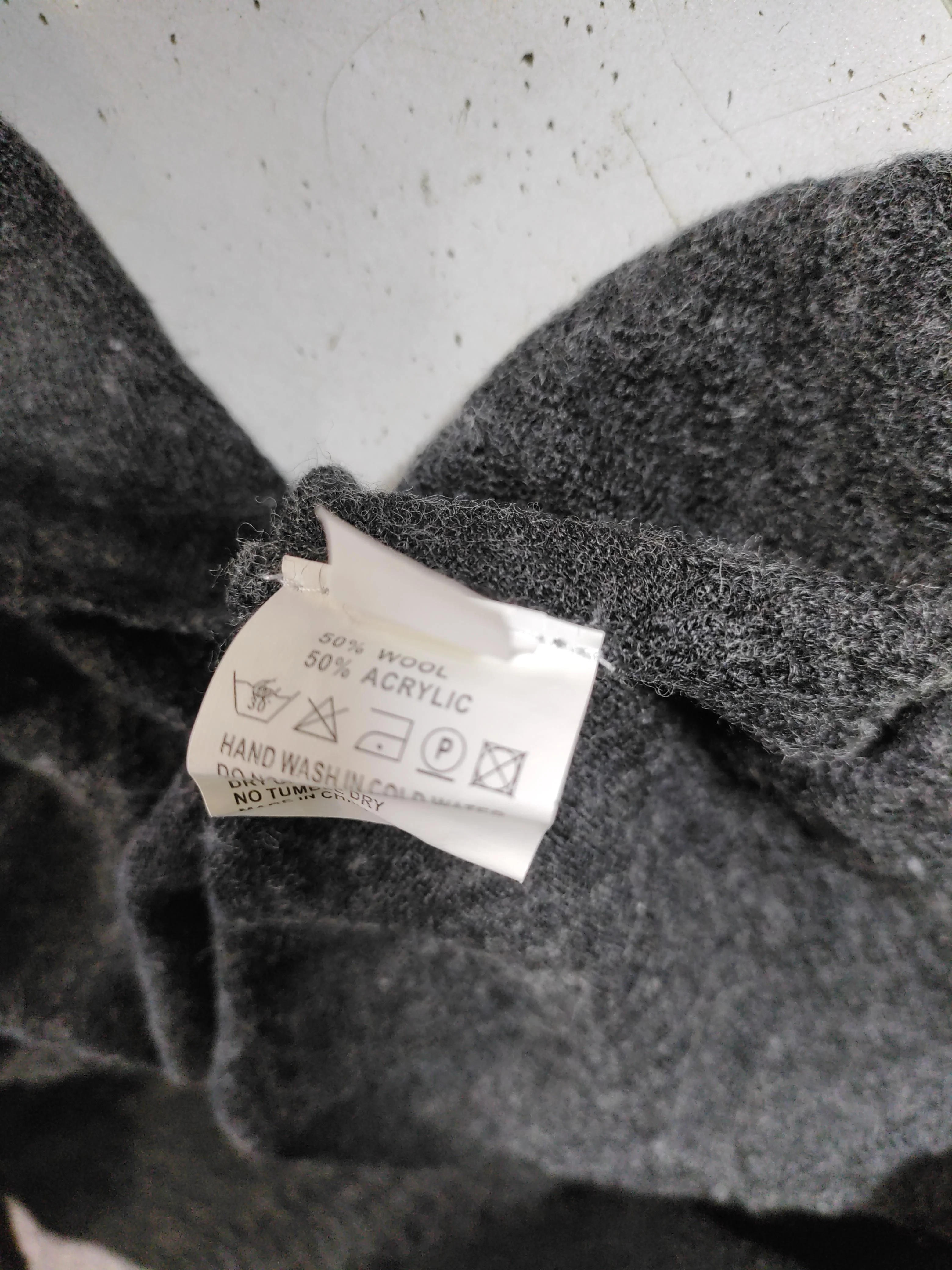 Pierre Cardin Women's Jumper S Grey Wool with Acrylic Round Neck Pullover - Image 7