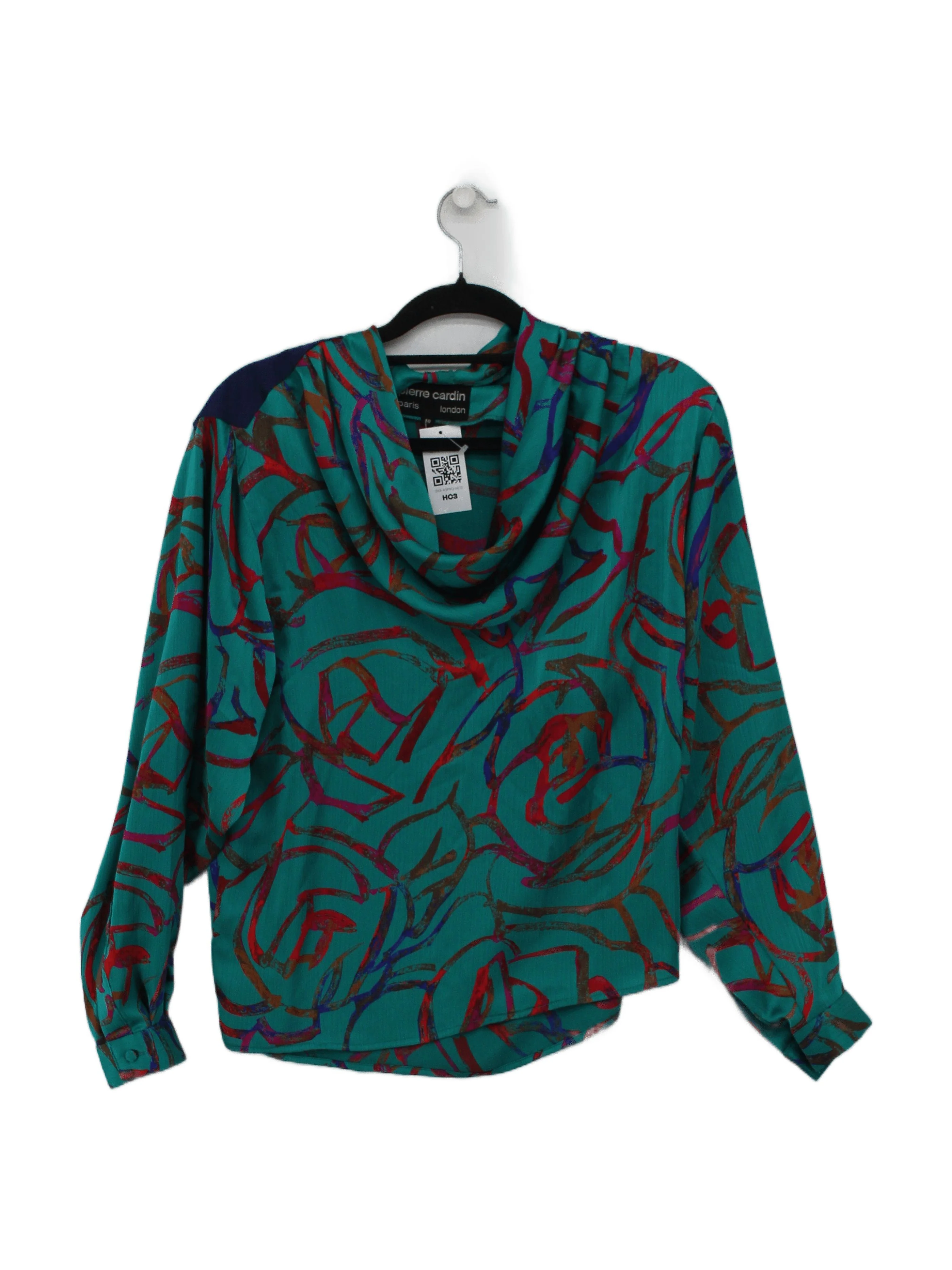 Pierre Cardin Women's Top UK 10 Multi 100% Polyester Basic