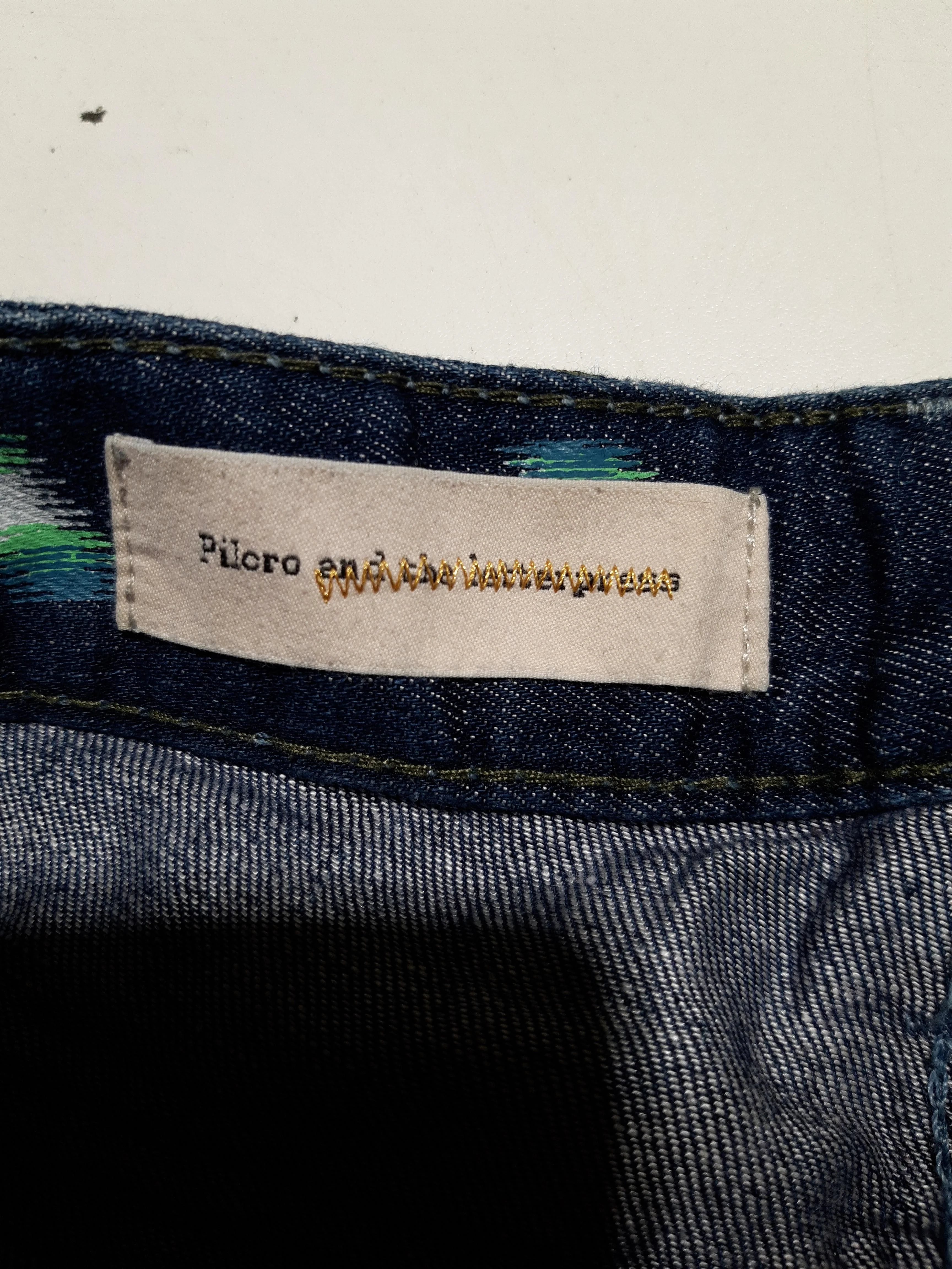 Pilcro And The Letterpress Women's Shorts W 30 in Blue Cotton with Linen Mom - Image 5