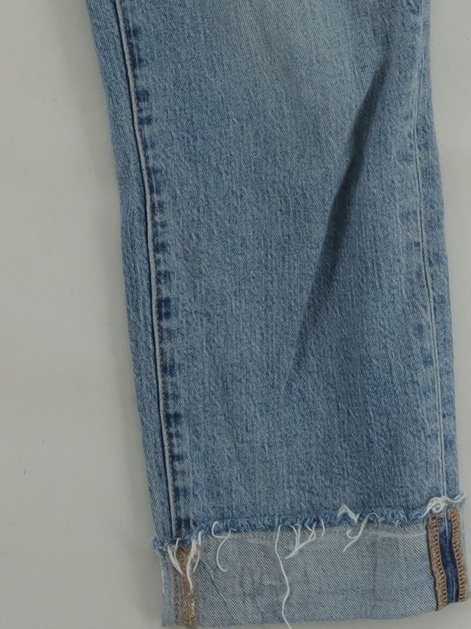 Pilcro Women's Jeans W 27 in Blue Cotton with Elastane Mom - Image 4