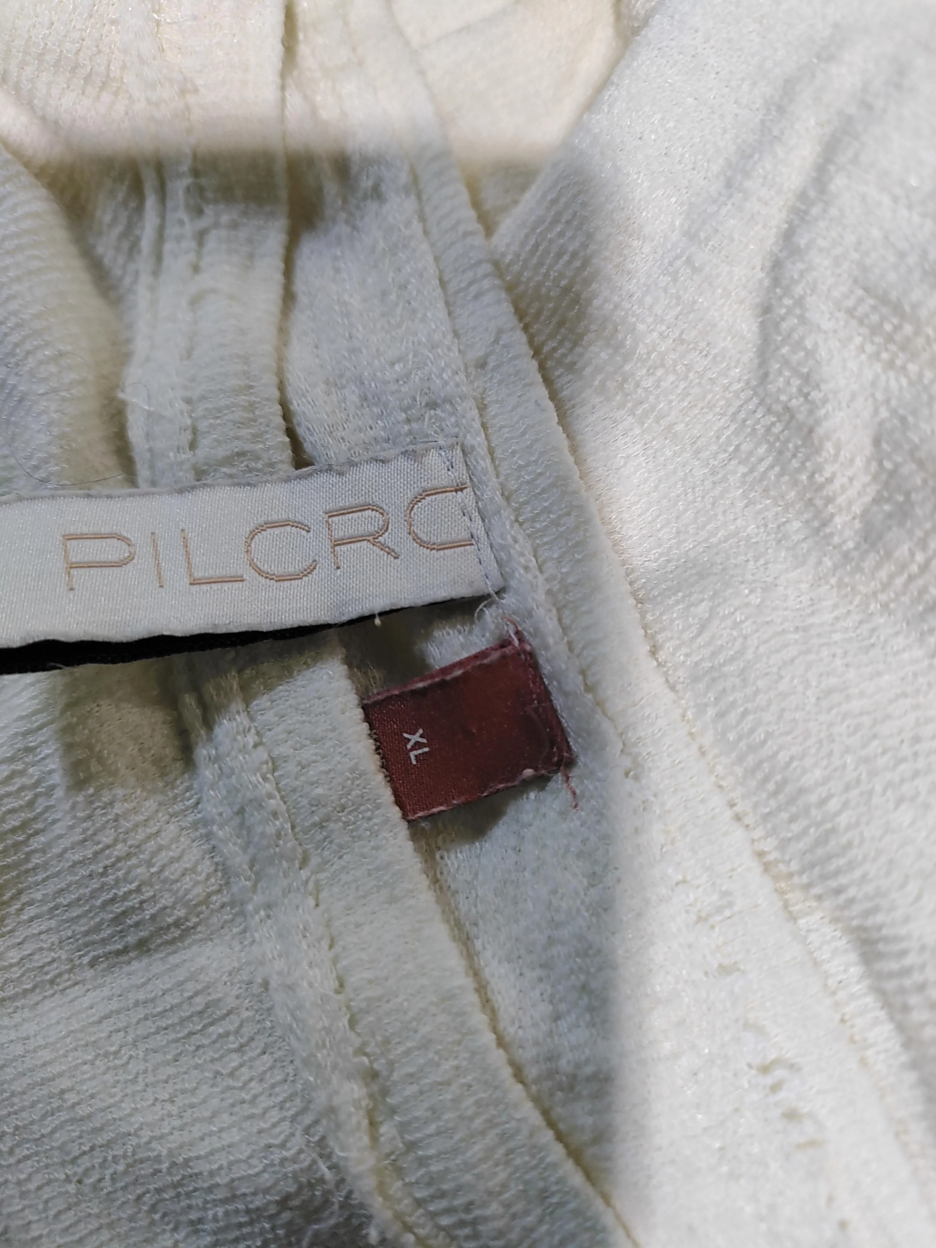 Pilcro Women's Top XL Cream Cotton with Lyocell Modal Basic - Image 6