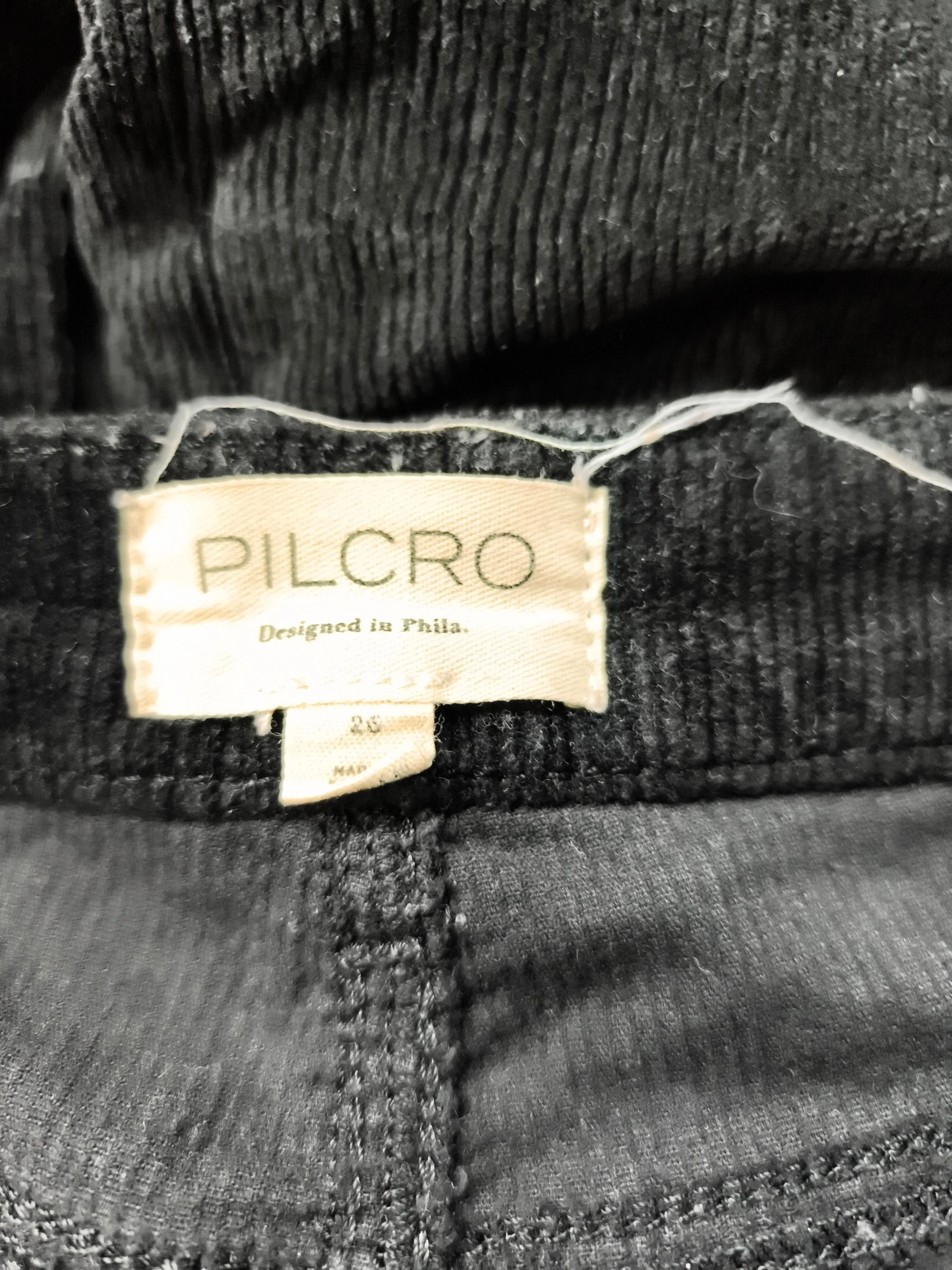 Pilcro Women's Trousers W 26 in Black Cotton with Lyocell Modal, Elastane Chino - Image 5