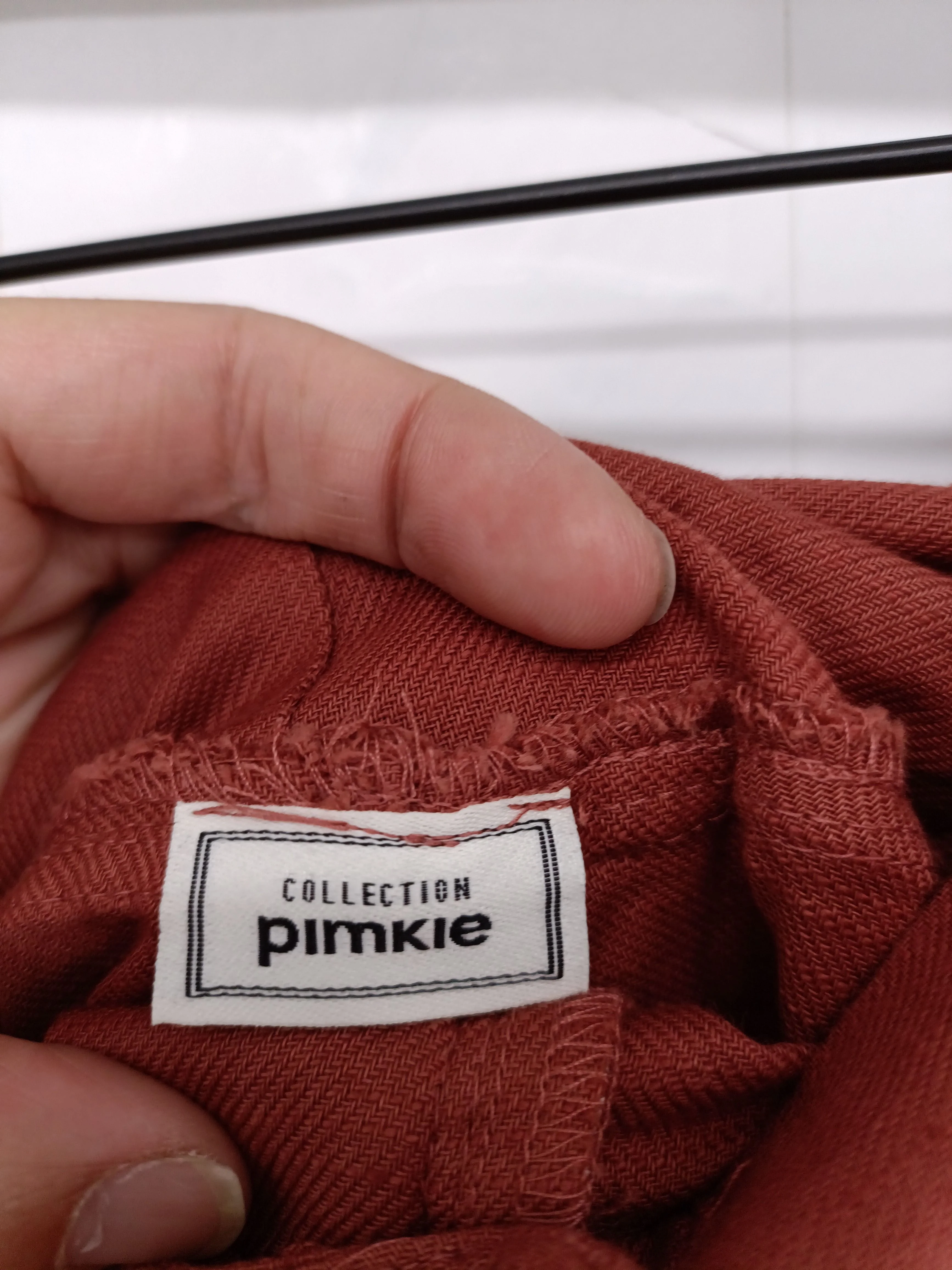 Pimkie Women's Trousers UK 12 Brown 100% Cotton Wide-Leg Chino New with tags - Image 5