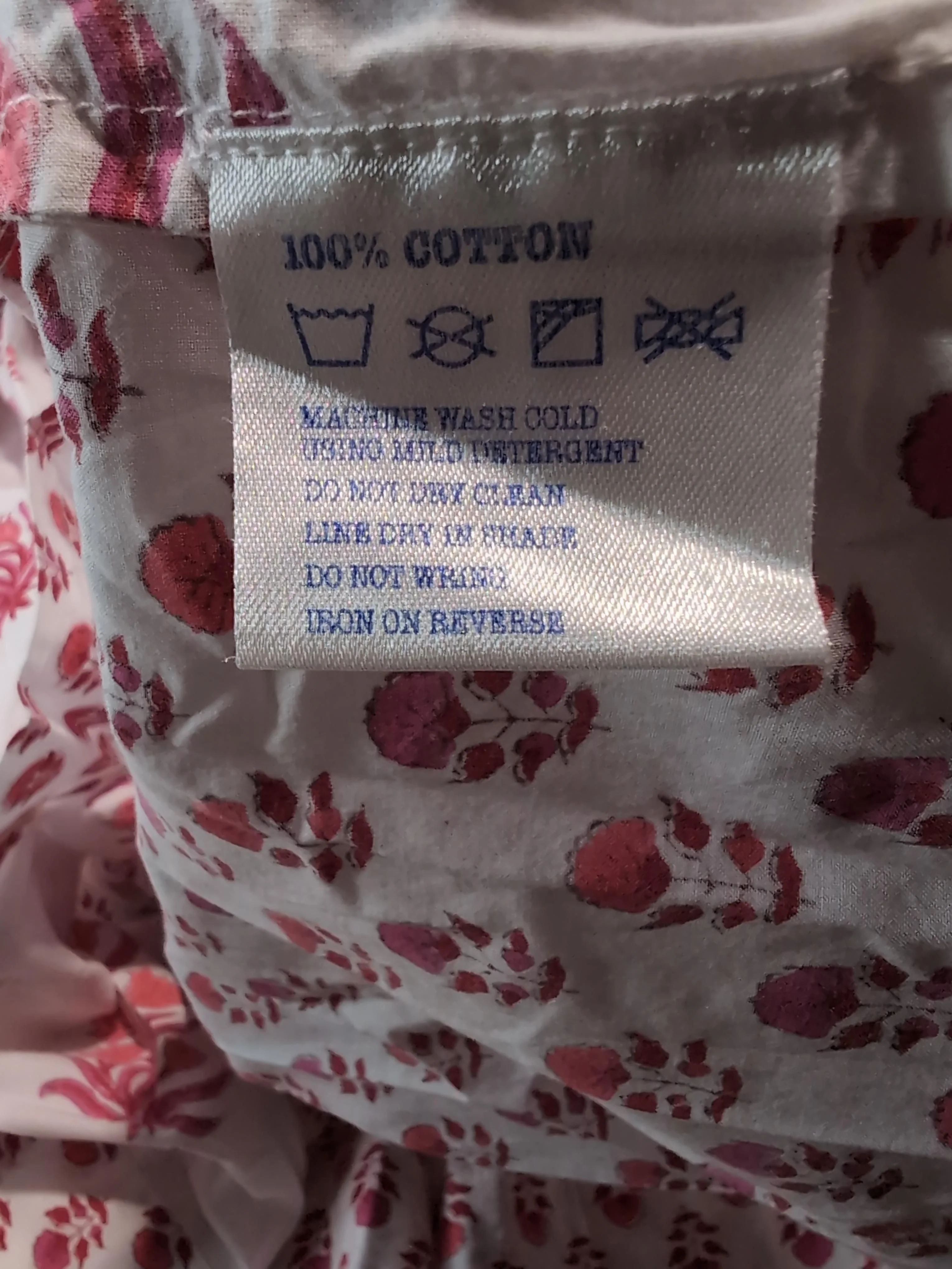 Pink City Prints Maxi Dress M in White - Image 7