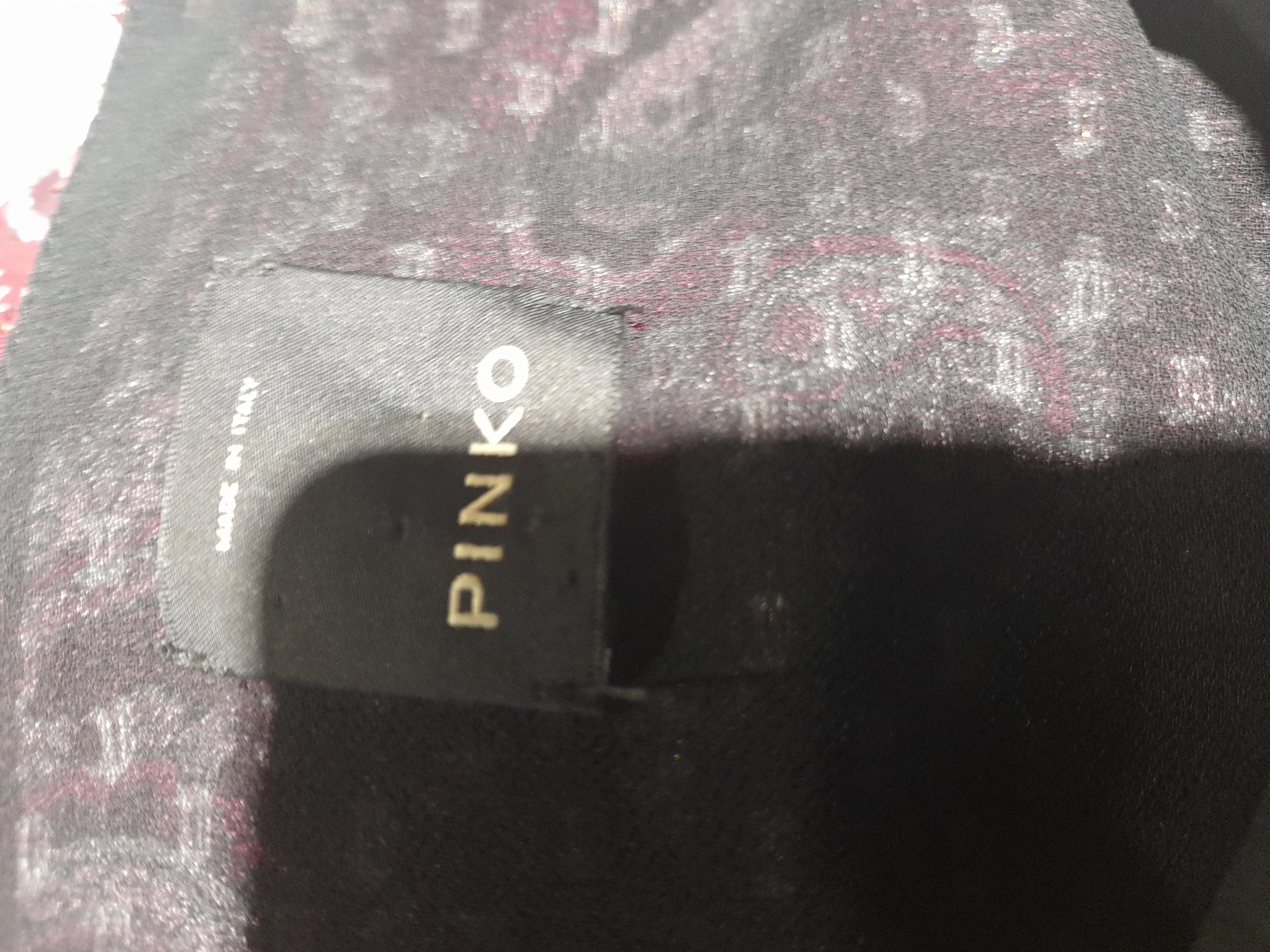 Pinko Mini Dress UK10 in Red - Image 5