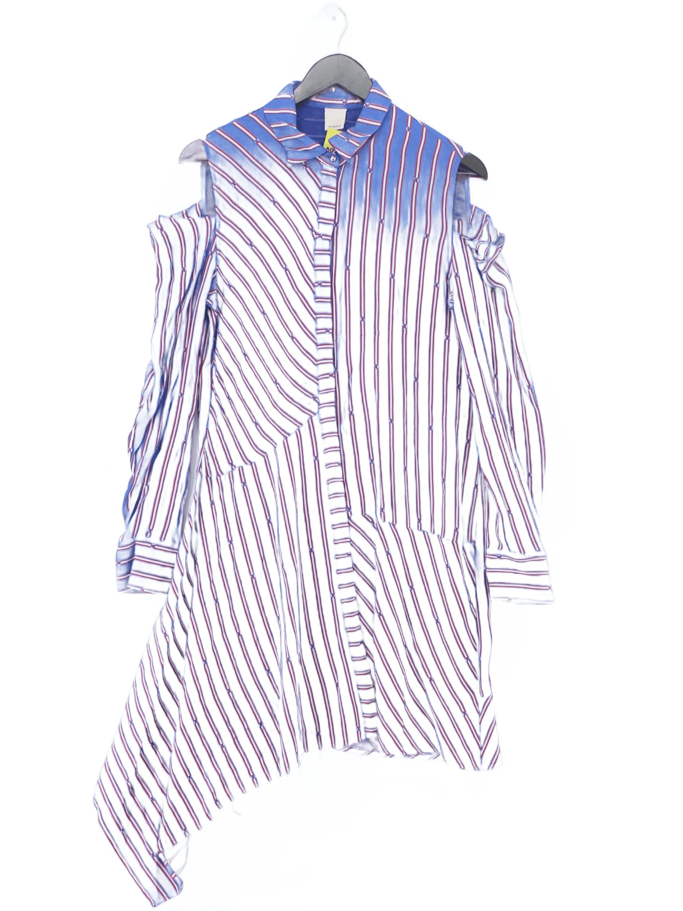Pinko Shirt Midi Dress in Blue