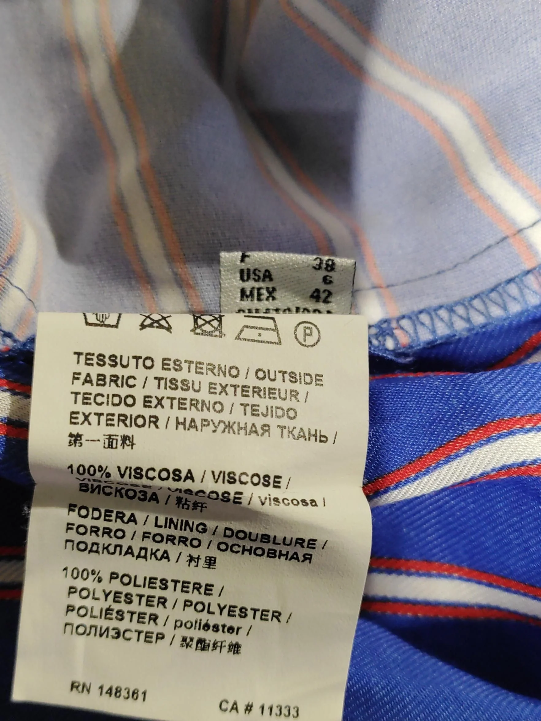 Pinko Shirt Midi Dress in Blue - Image 6