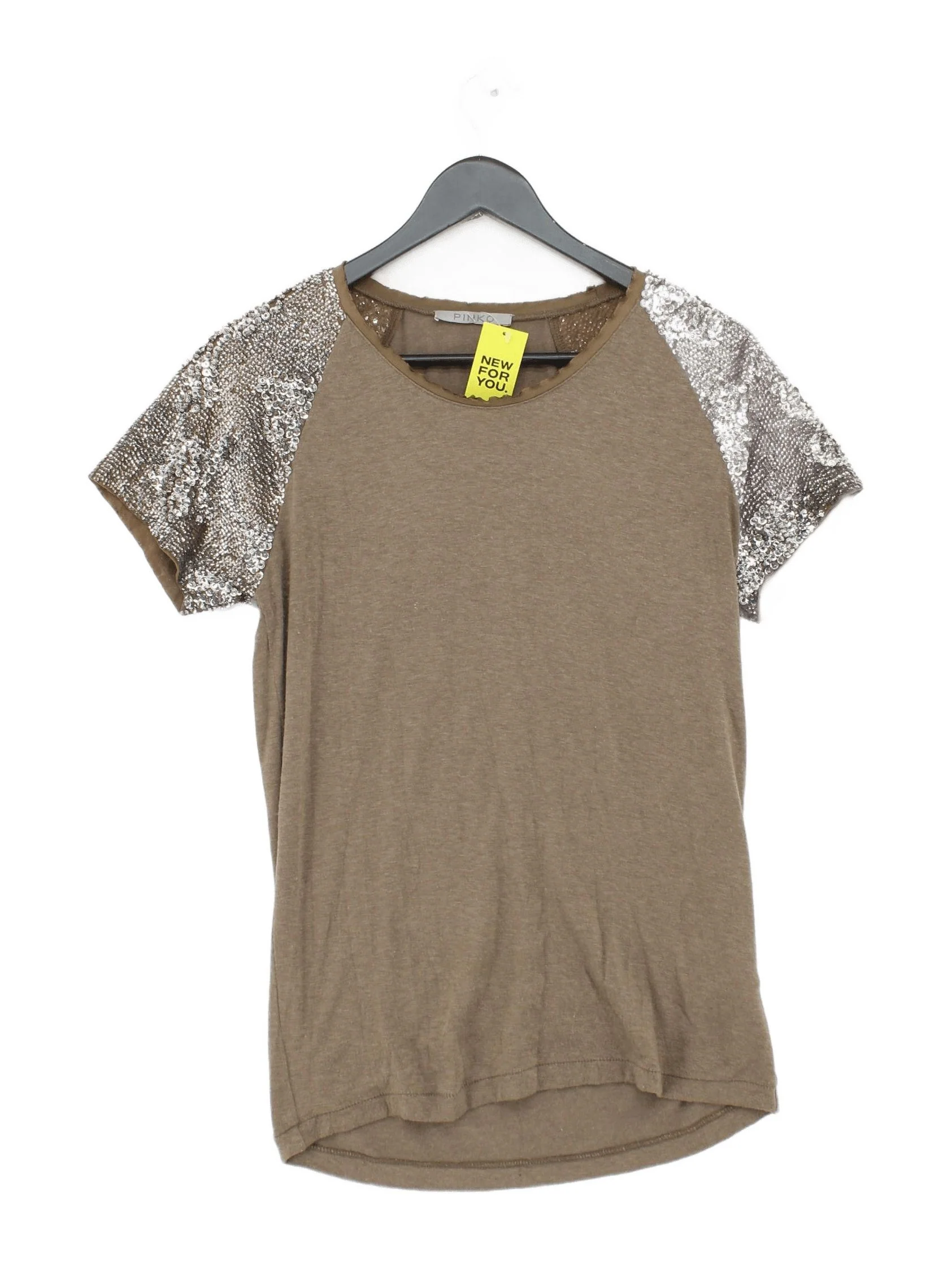 Pinko Women's T-Shirt M Multi Viscose with Polyamide, Wool, Other Basic