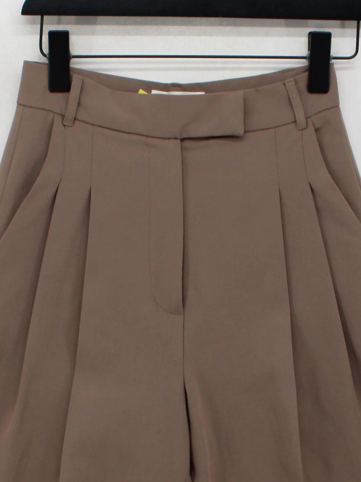 Pixie Market Women's Trousers XS Brown Polyester with Rayon, Spandex Chino - Image 3