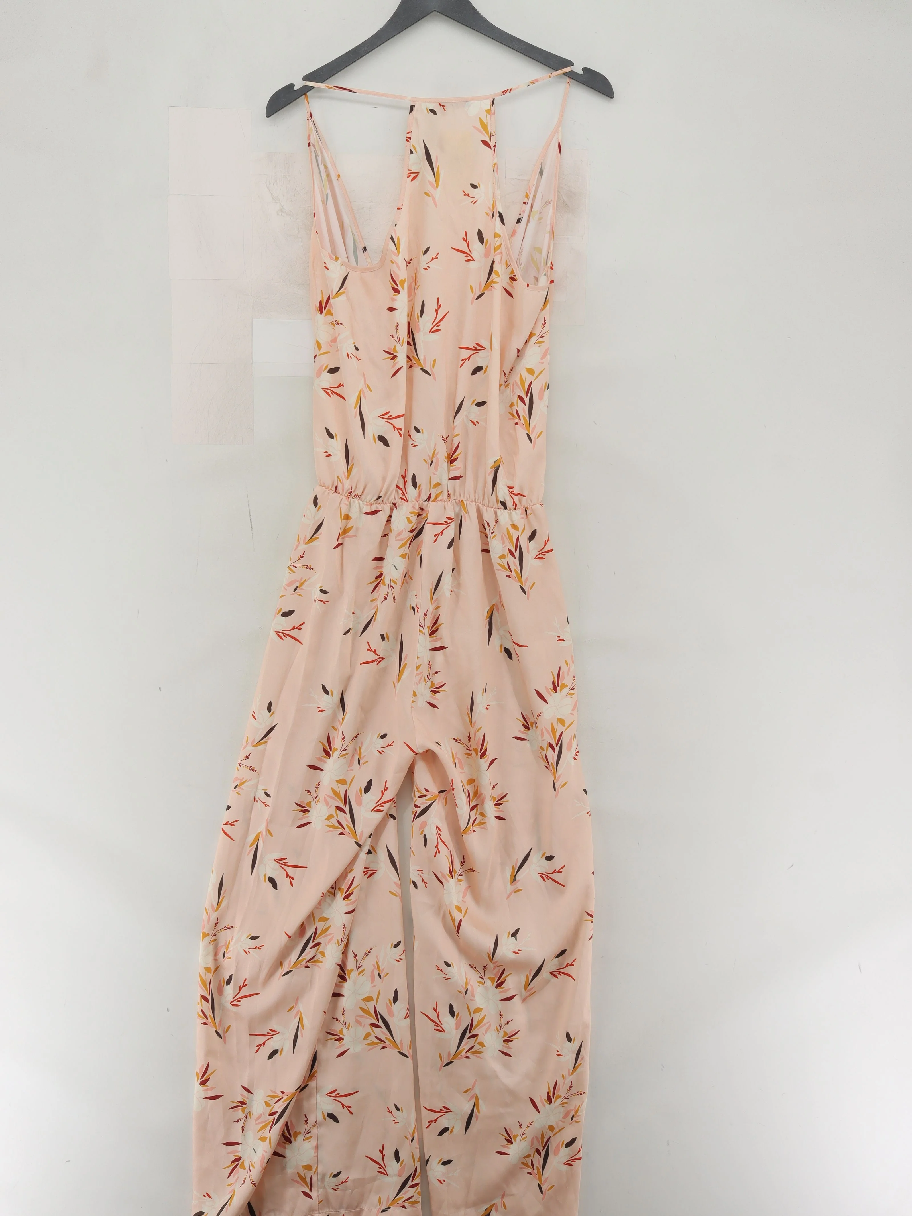 Please Women's Jumpsuit M Pink Floral 100% Other Wide-Leg Jumpsuit - Image 2