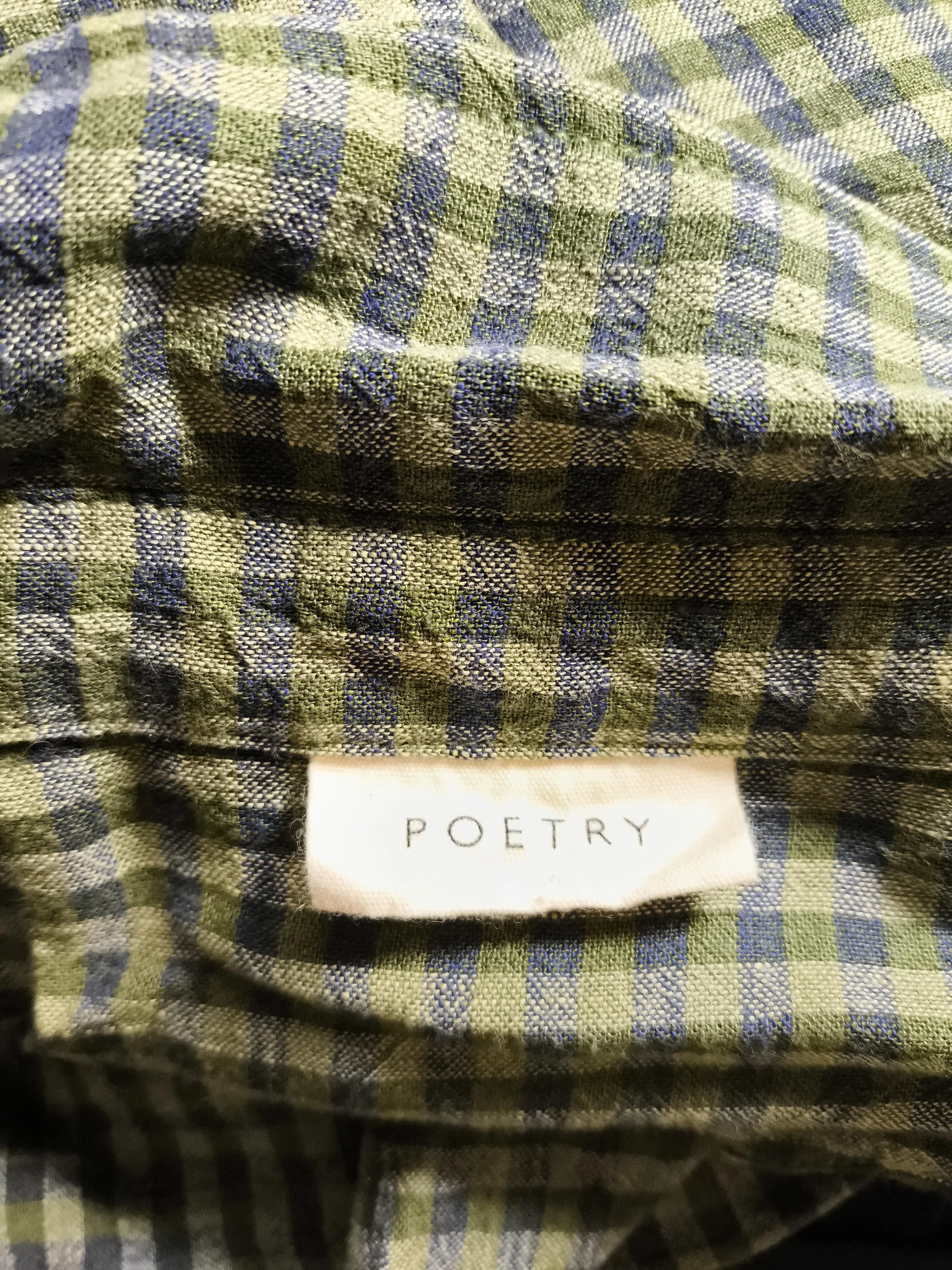 Poetry Shirt Midi Dress UK20 in Multi - Image 5