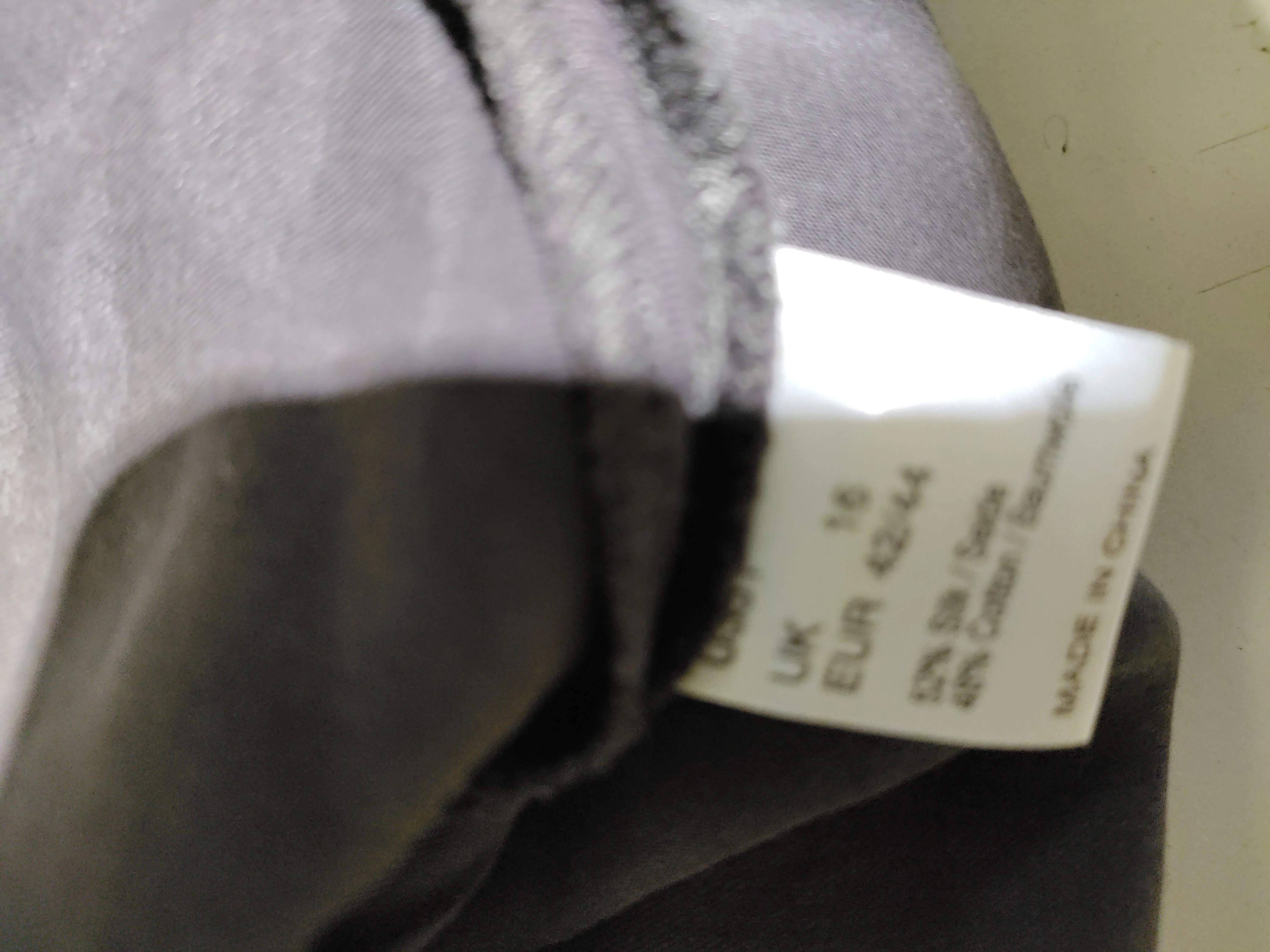 Poetry Slip Midi Dress UK16 in Grey - Image 6