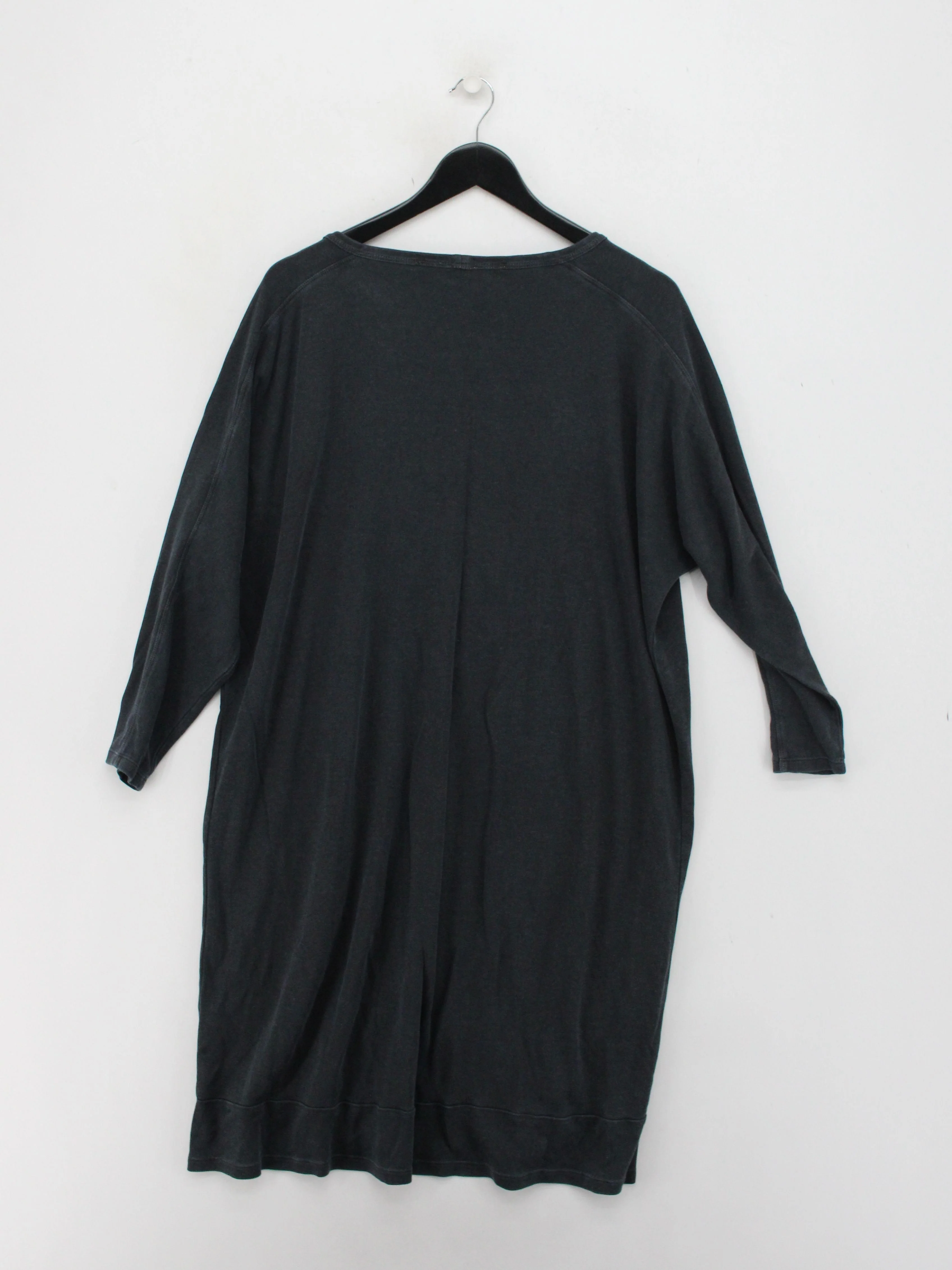 Poetry T-Shirt Mini Dress UK20 in Grey - Image 2
