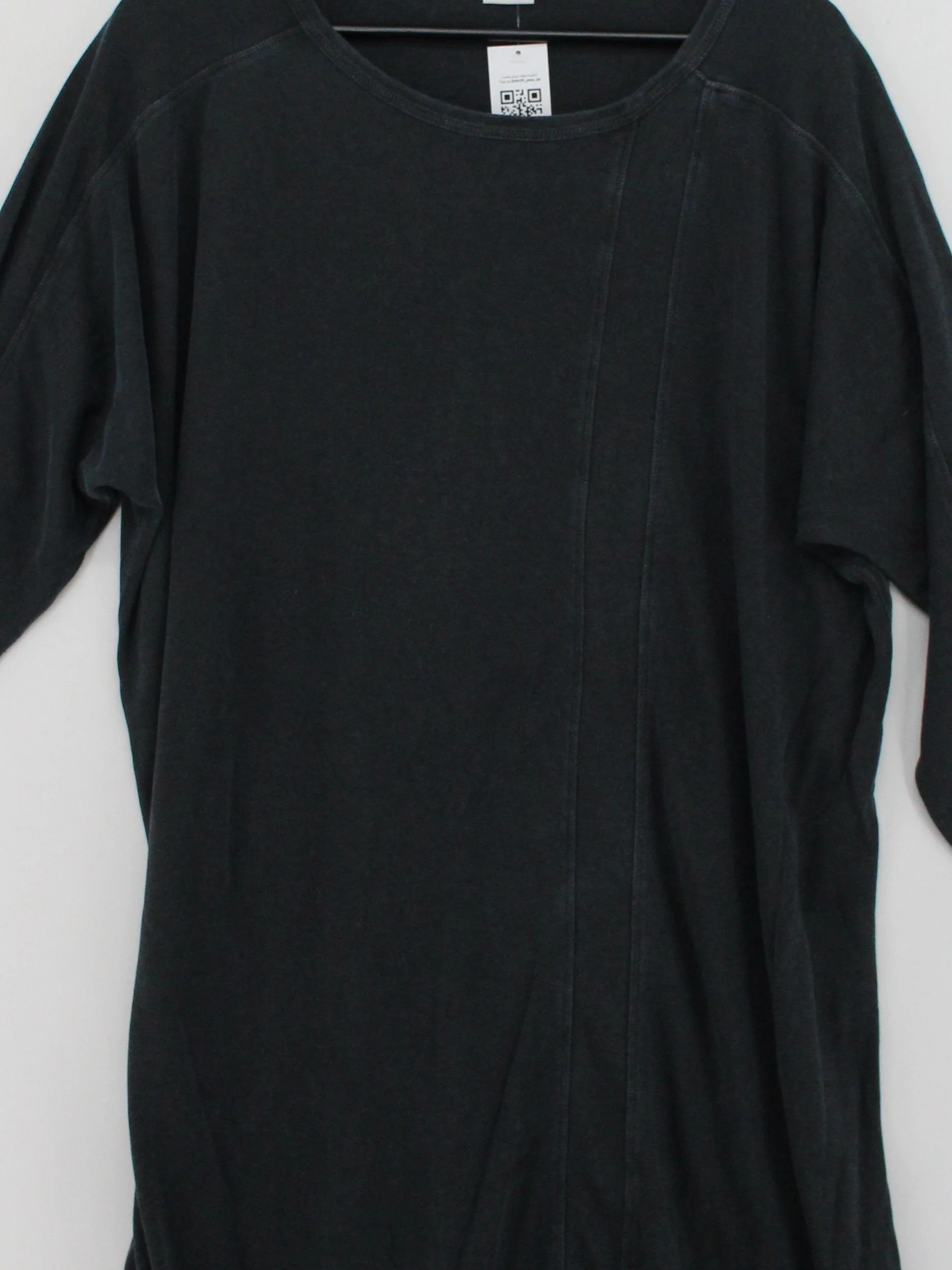 Poetry T-Shirt Mini Dress UK20 in Grey - Image 3