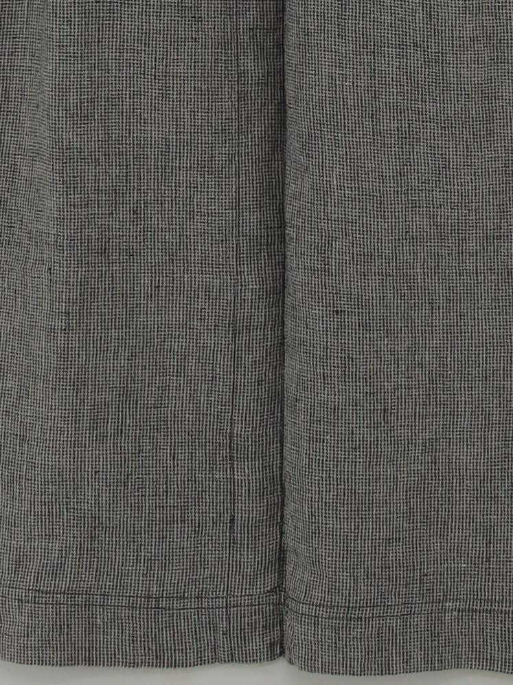 Poetry Women's Trousers UK 14 Grey Linen with Cotton Wide-Leg Cropped - Image 4