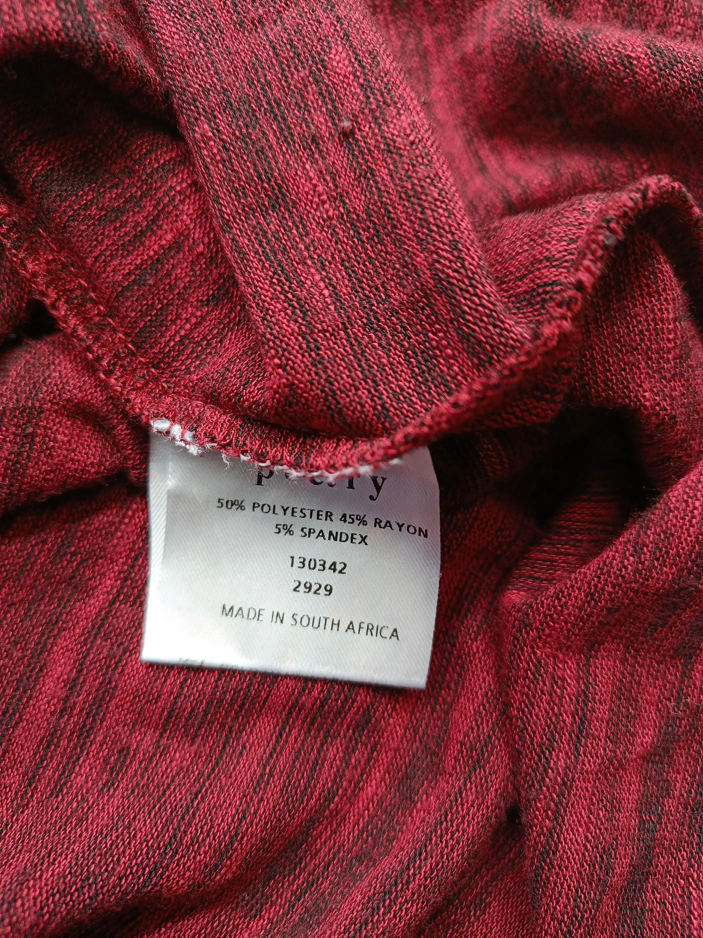 Poetry Wrap Midi Dress UK10 in Red - Image 6