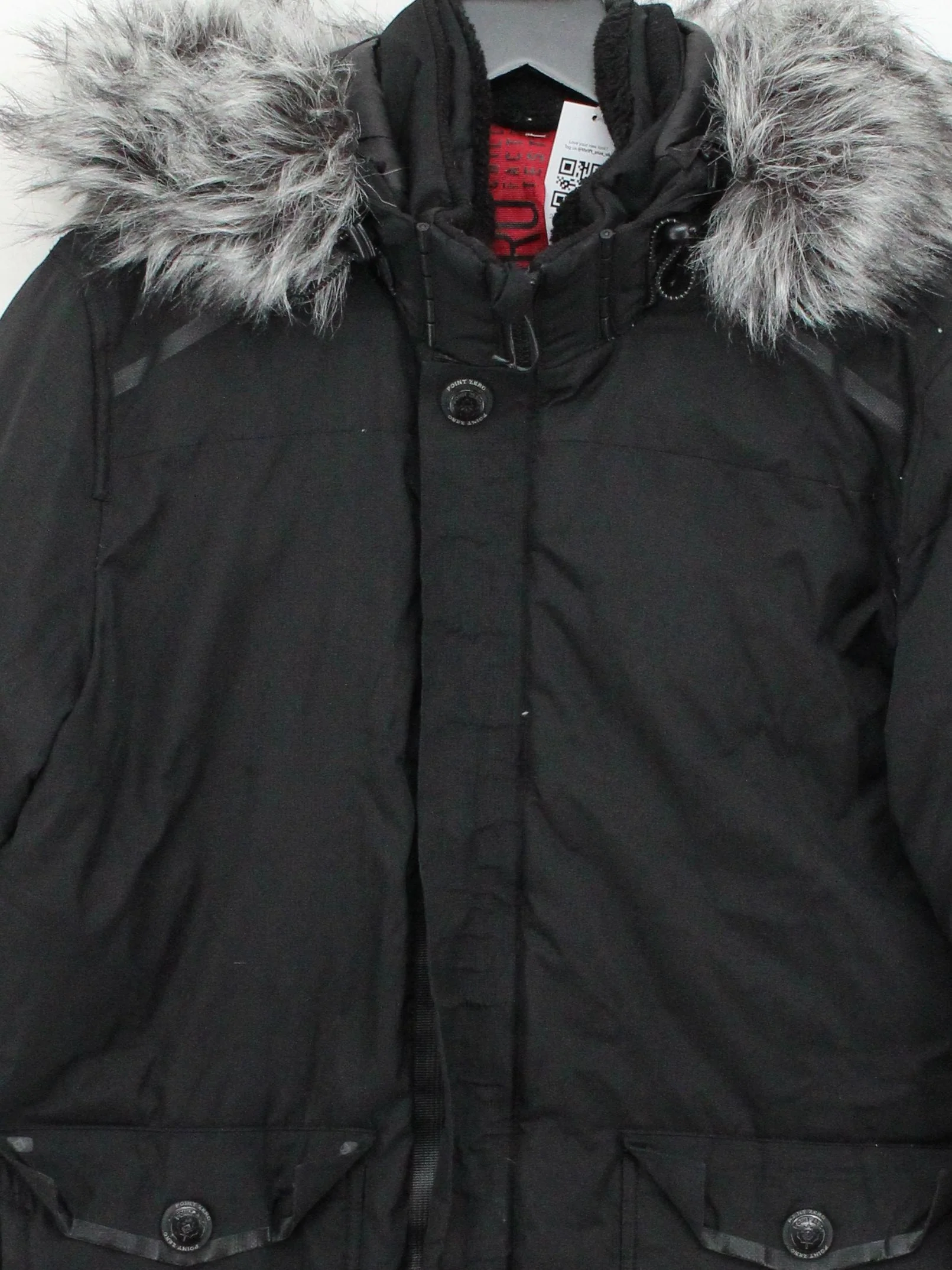 Point Zero Parka jacket black - Image 3