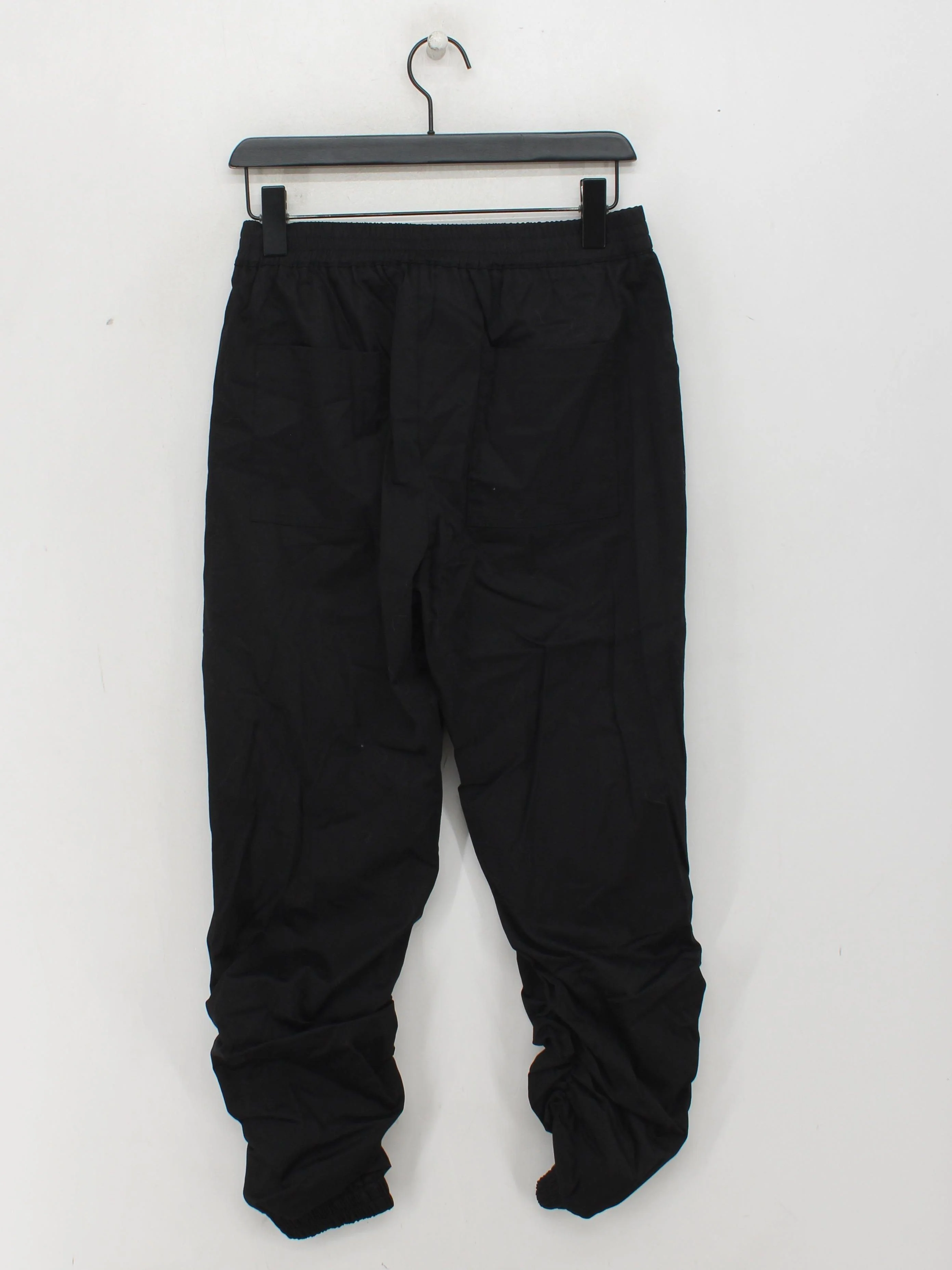 Pois Women's Trousers S Black Cotton with Elastane Tapered Sweatpants - Image 2