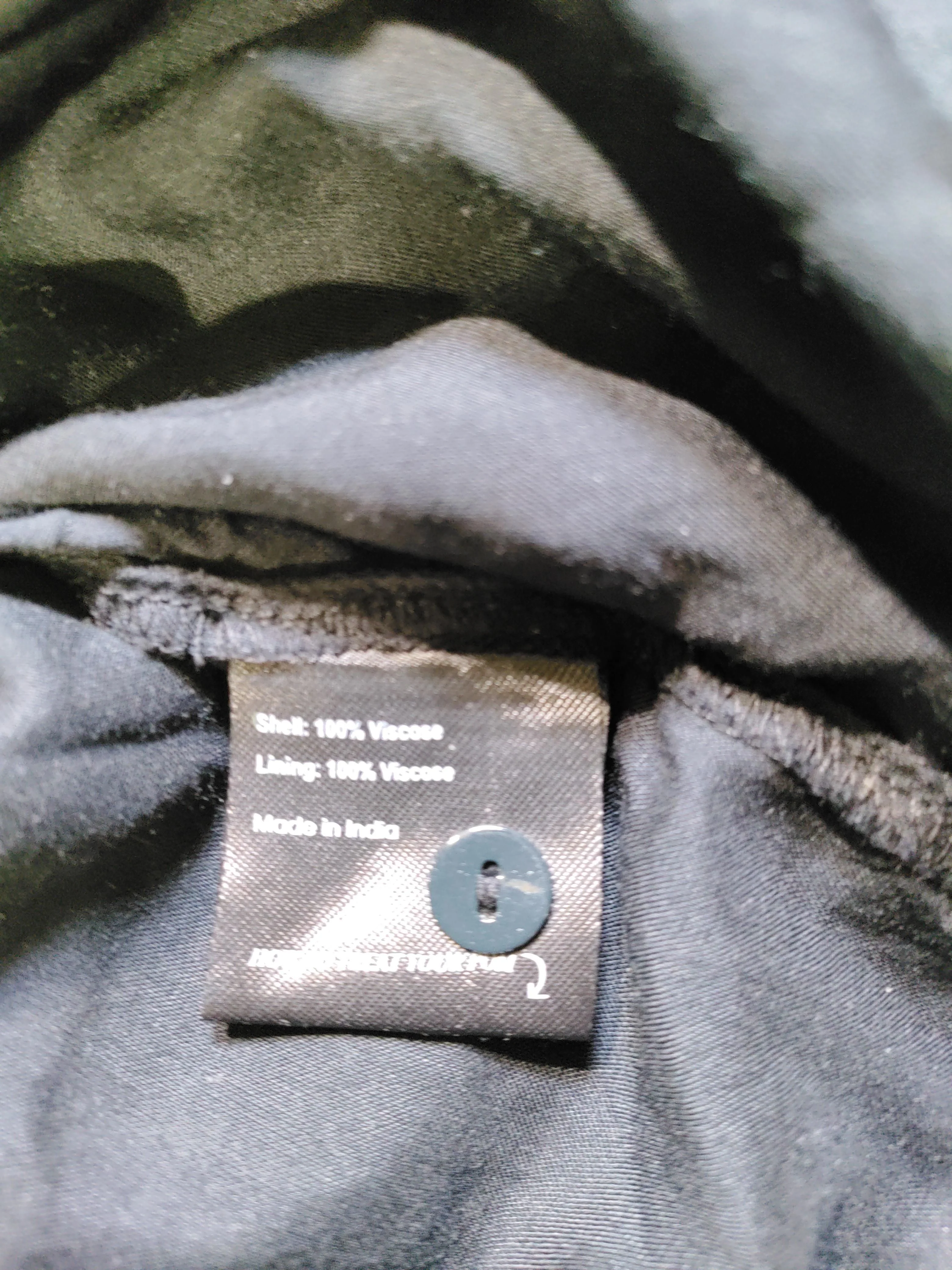 POM Amsterdam Women's Blouse L Black 100% Viscose Basic - Image 6