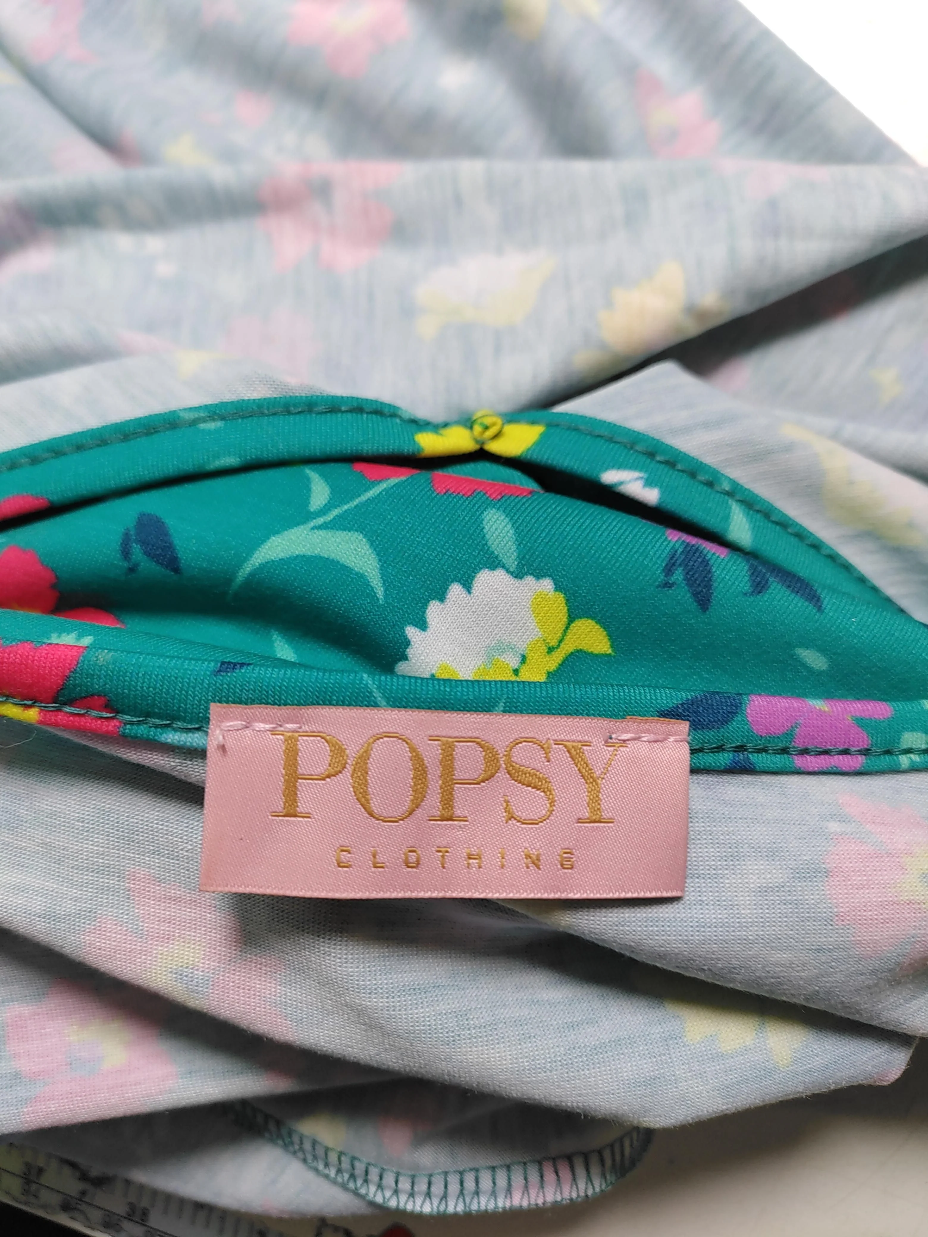 Popsy A-Line Mini Dress UK16 in Blue - Image 5