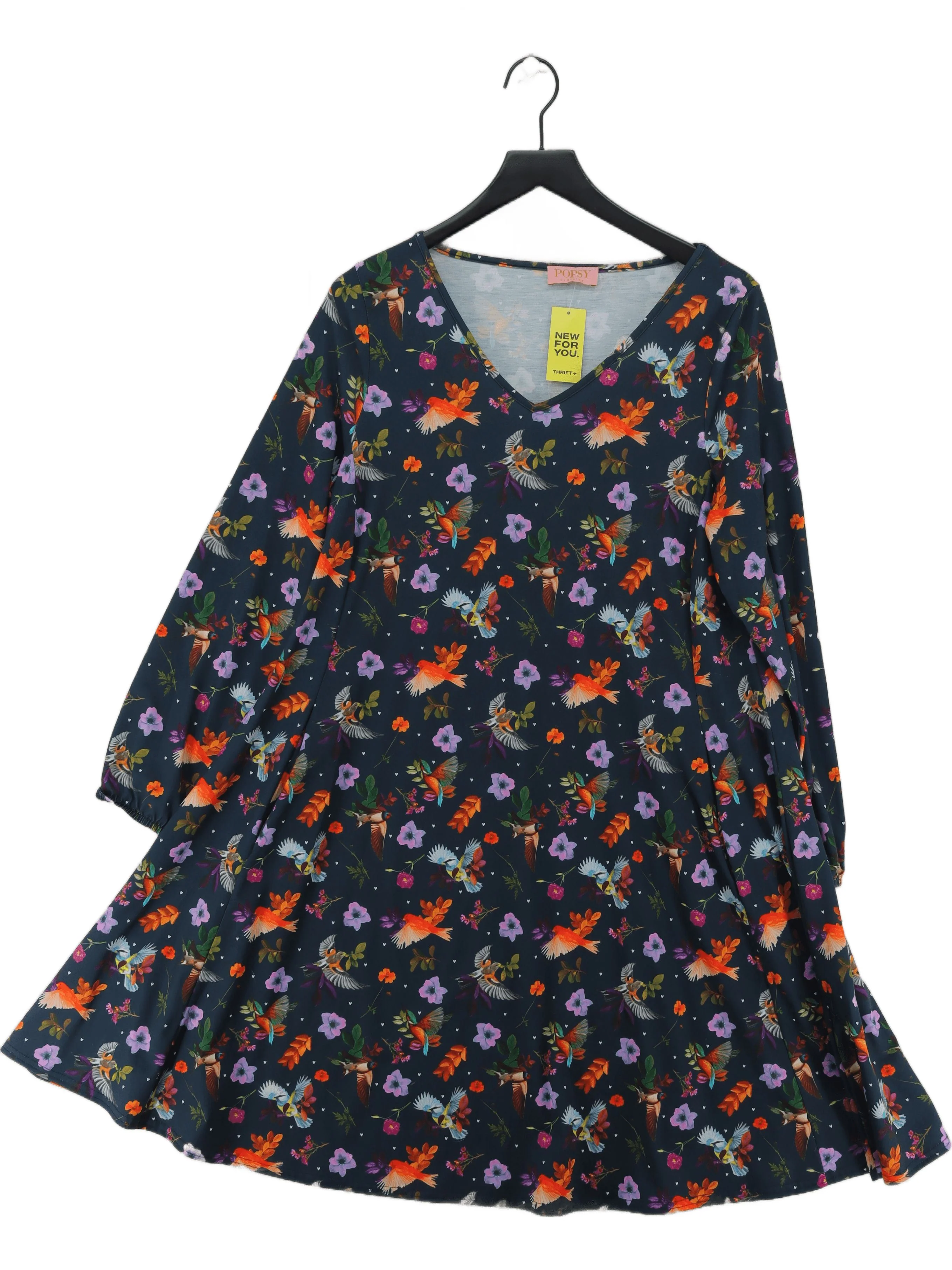 Popsy Skater Mini Dress UK14 in Multi