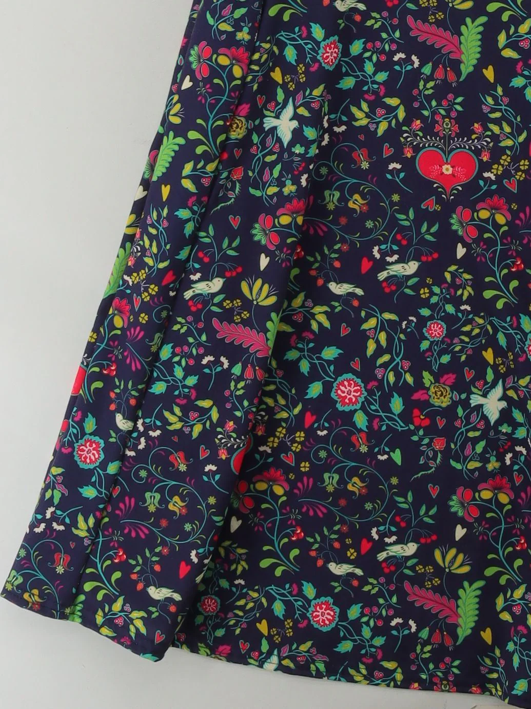 Popsy Skater Mini Dress UK16 in Blue - Image 4